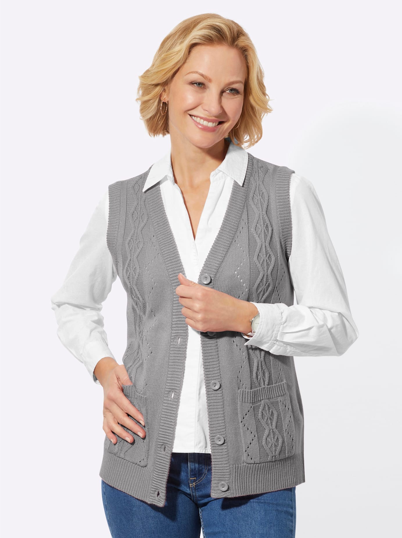 Classic Basics Strickweste günstig online kaufen
