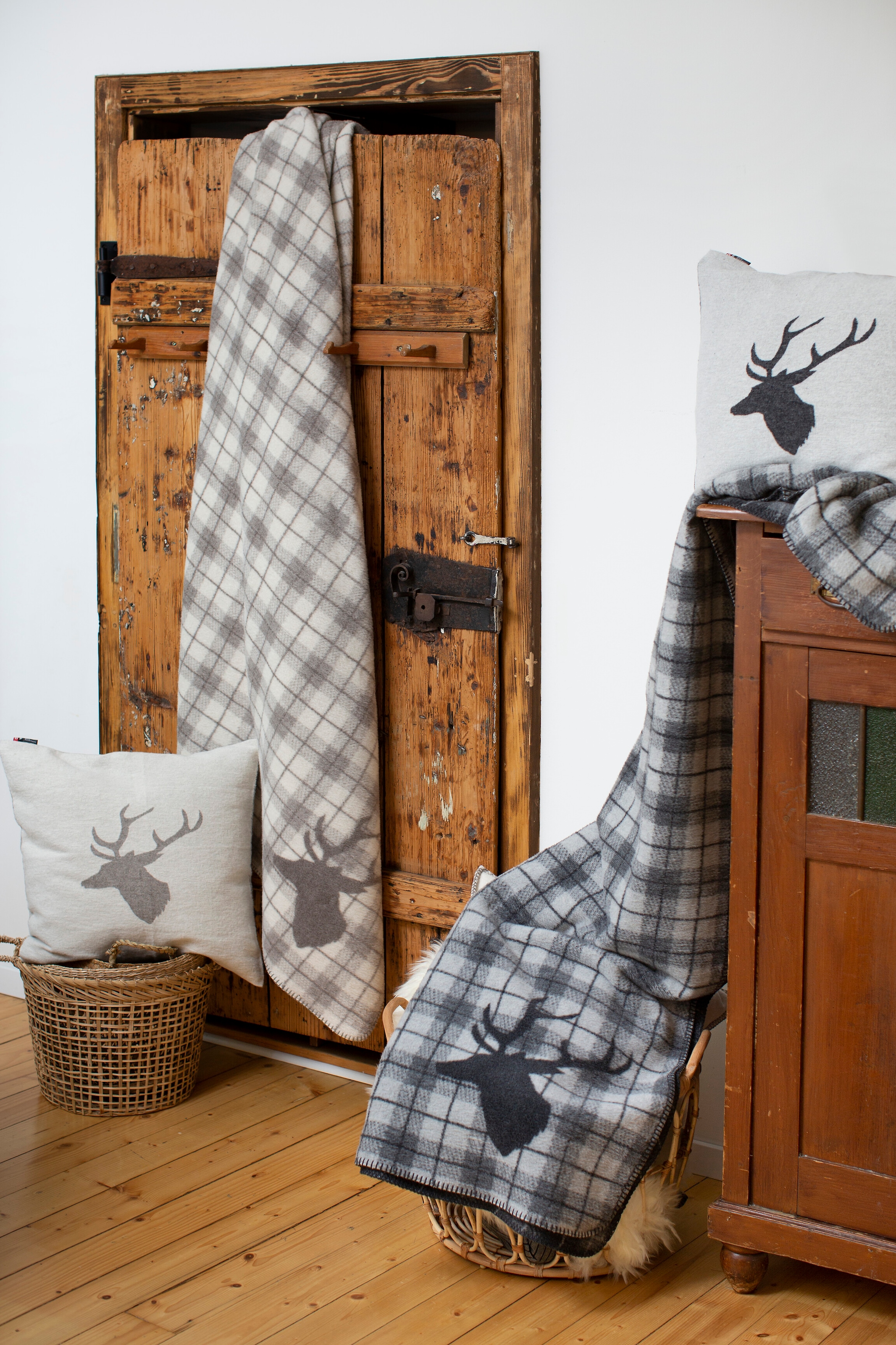 DAVID FUSSENEGGER Wohndecke, im Karo - Look kaufen