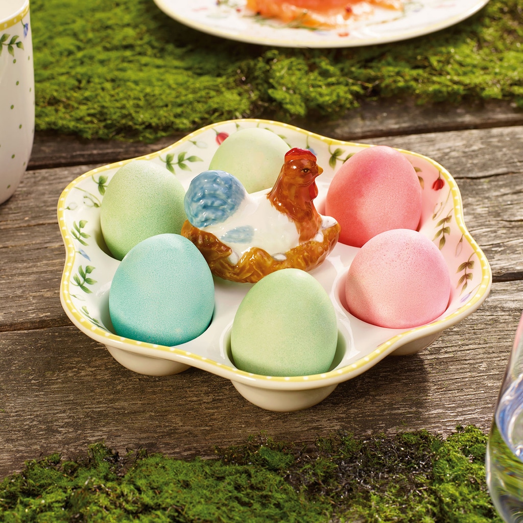 Villeroy & Boch Servierplatte »Eierteller Spring Awakening ø 20 cm bunt«
