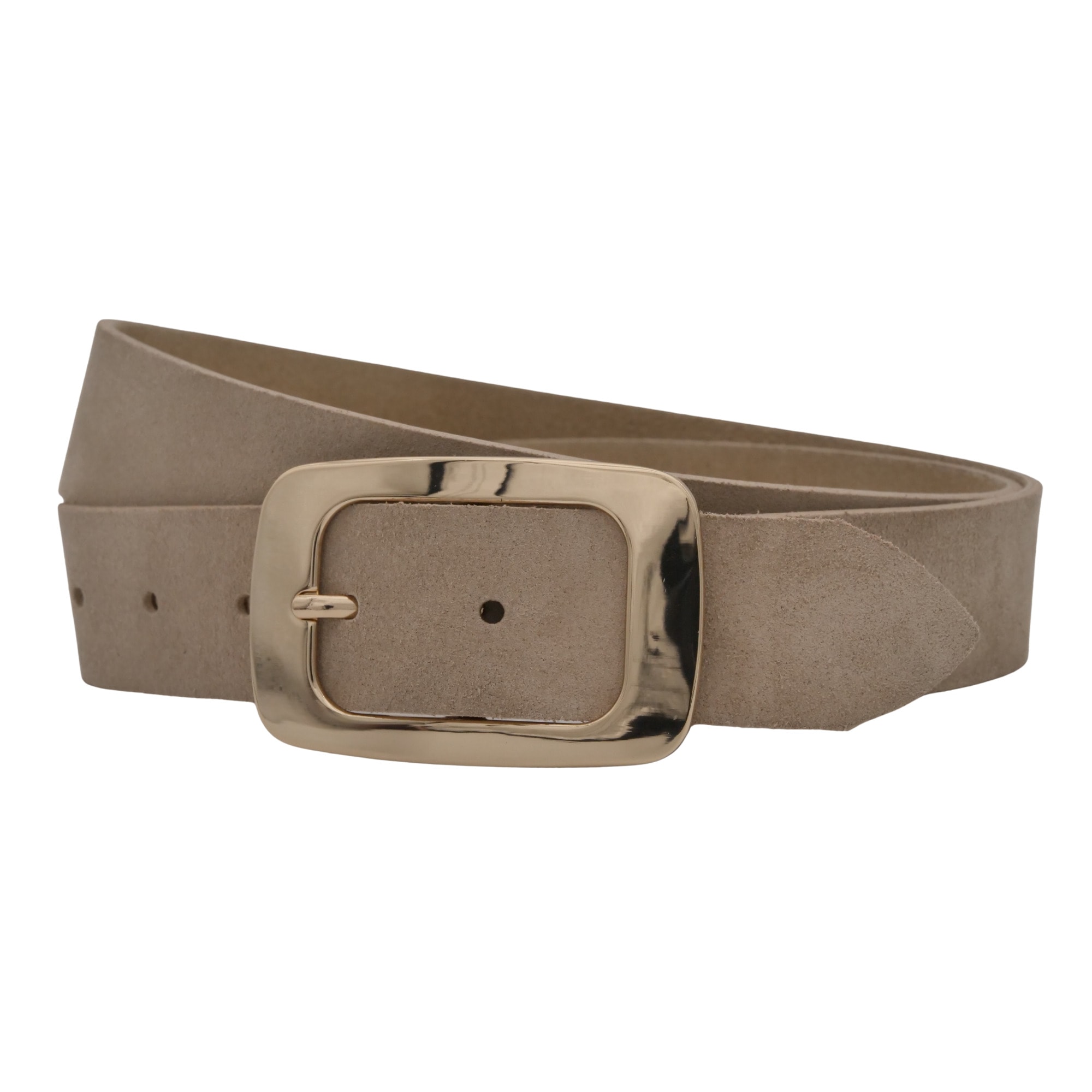 AnnaMatoni 1100000002199 "AnnaMatoni Damen Ledergürtel in hochwertigem Velour Leder 3,5cm"