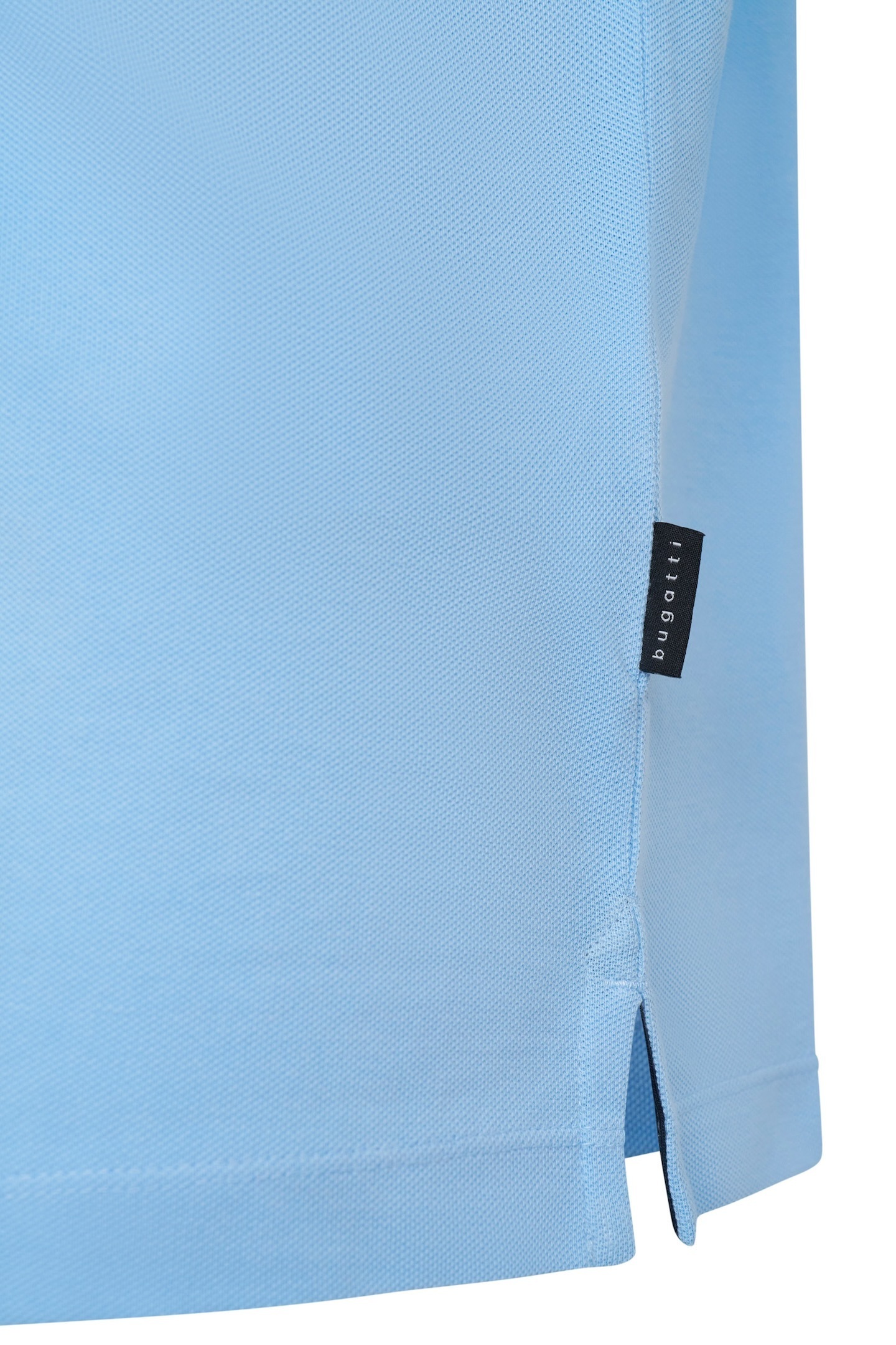 bugatti Poloshirt, mit Kontraststreifen und Bruststickerei