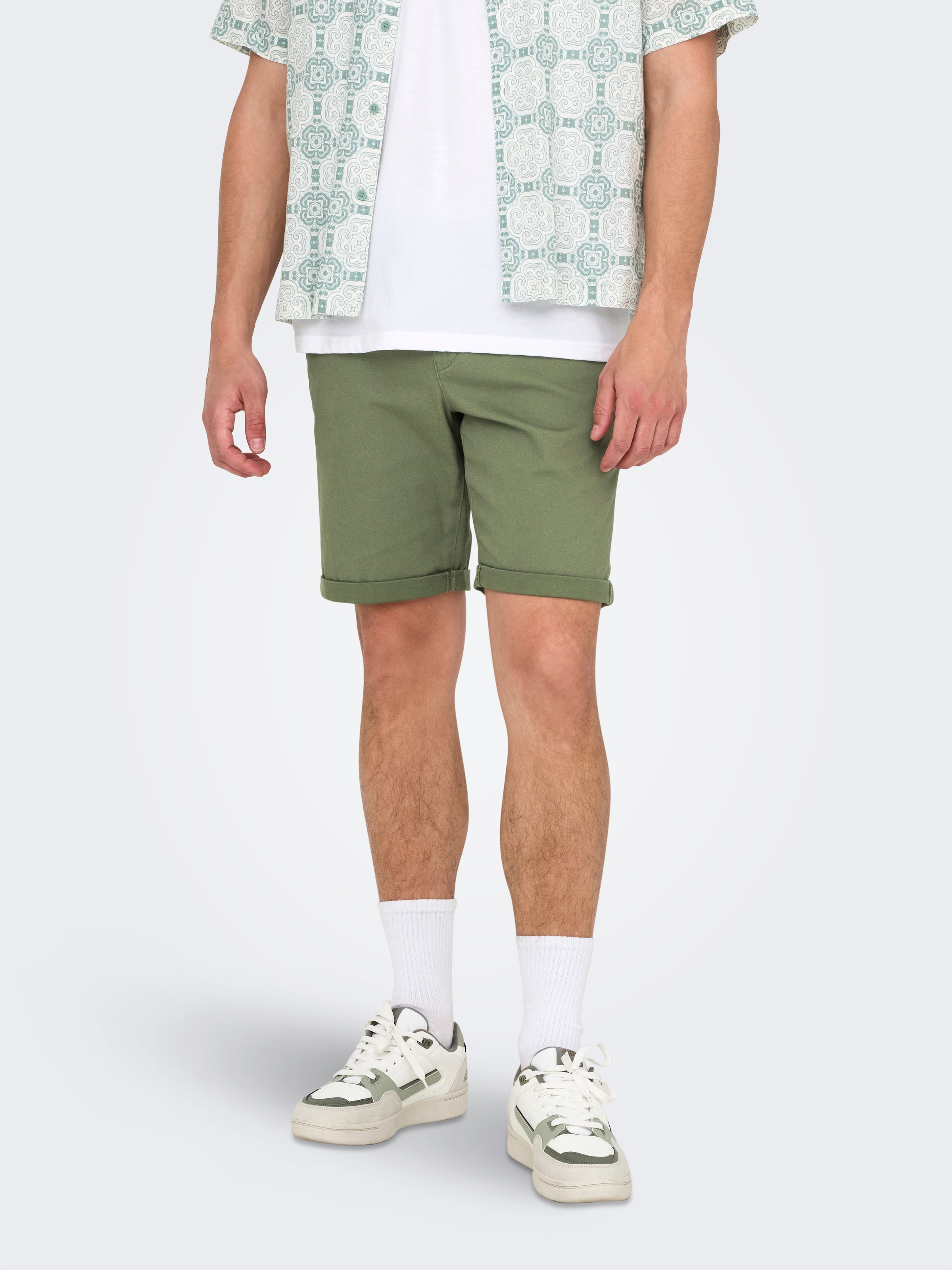 ONLY & SONS Chinoshorts "ONSPETER LIFE REGULAR 0013 SHORTS NOOS" günstig online kaufen
