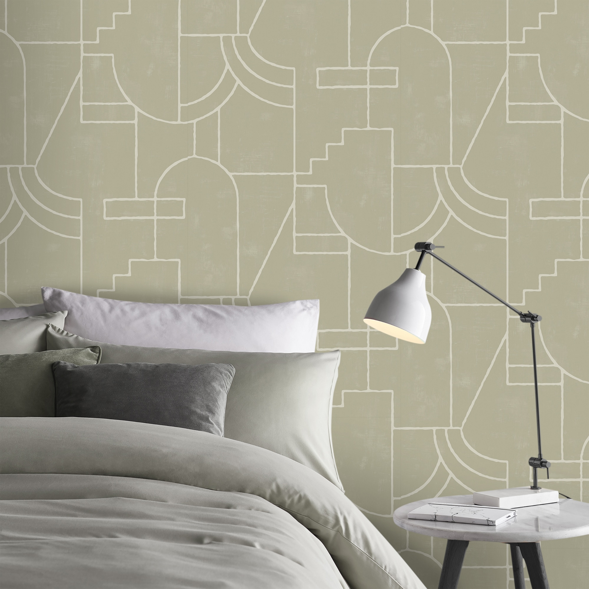 Superfresco Easy Vliestapete »Vigo« geometrisch geprägt 10mx52cm (ca. 5m2)