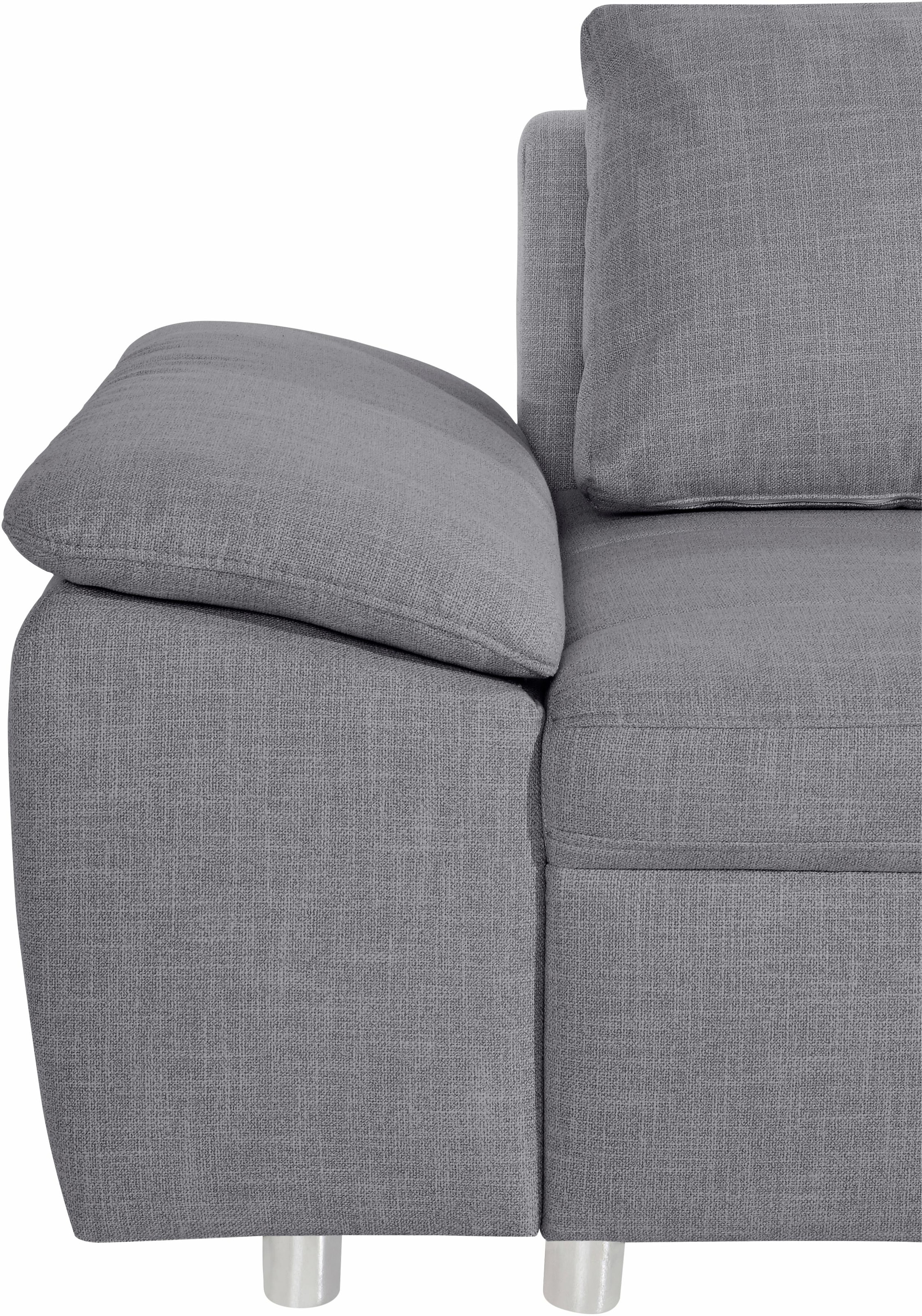 sit&more Ecksofa »Labene L-Form«, wahlweise mit Bettfunktion und Bettkasten, auch als XXL-Variante