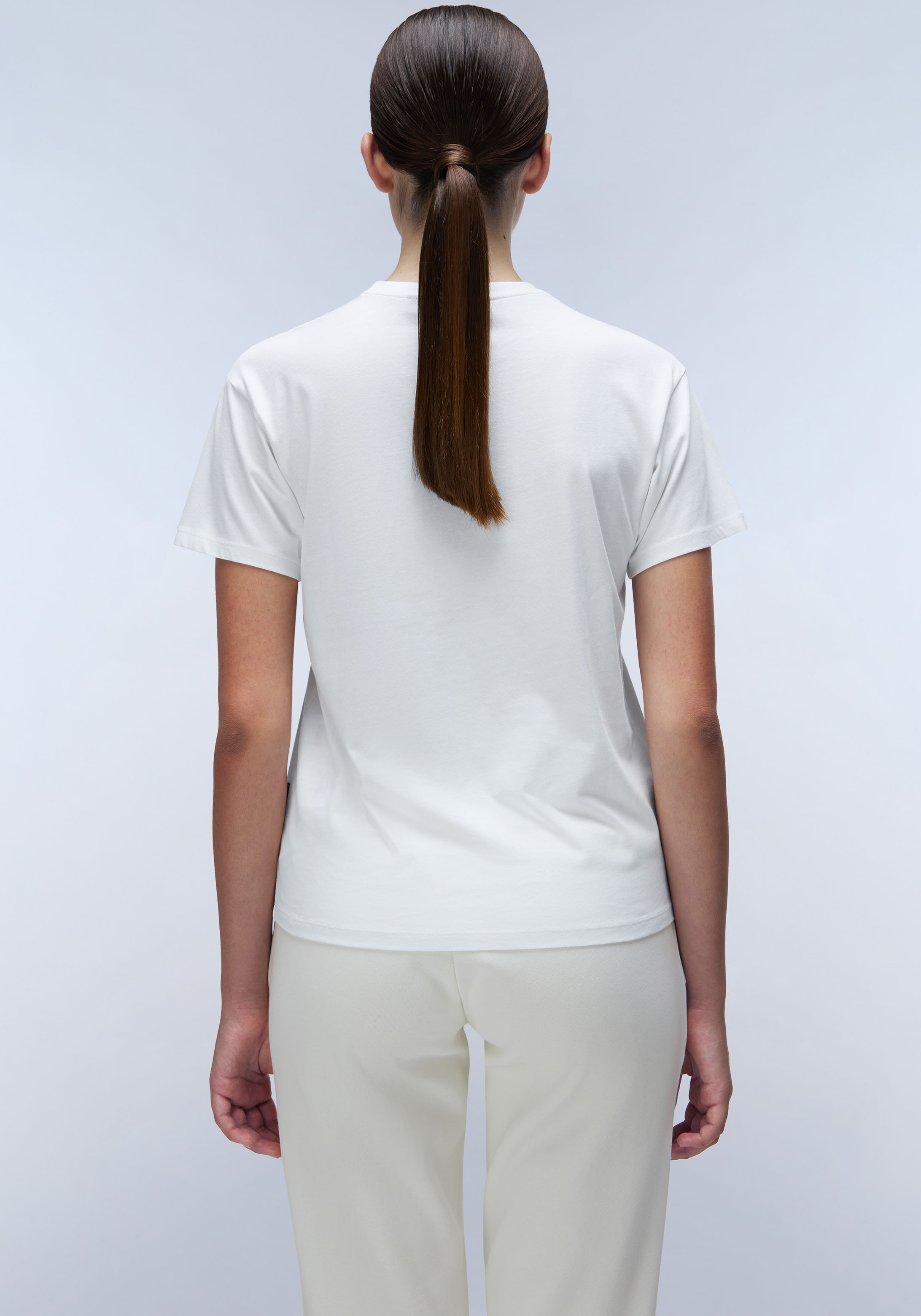 Napapijri T-Shirt »S-NINA 941 BLACK BEAUTY«, Mit Rundhalsausschnitt