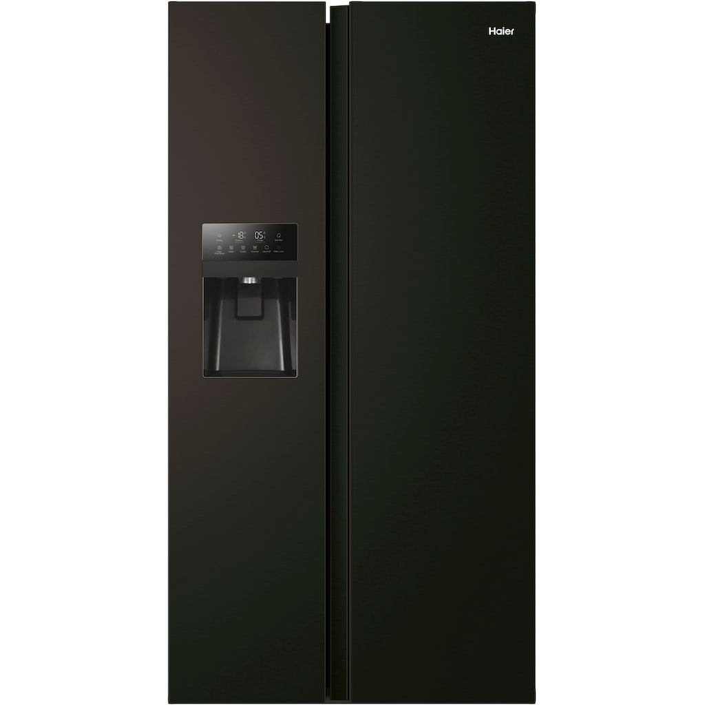 Haier Side-by-Side »HSR5918DIPB«, HSR5918DIPB, 177,5 cm hoch, 90,8 cm breit