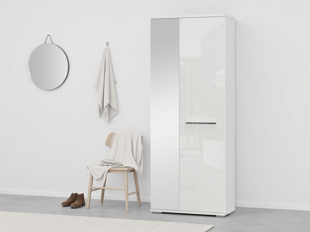 PLACES OF STYLE Garderobenschrank "Piano" UV lackiert, hochglänzend, Soft-C günstig online kaufen