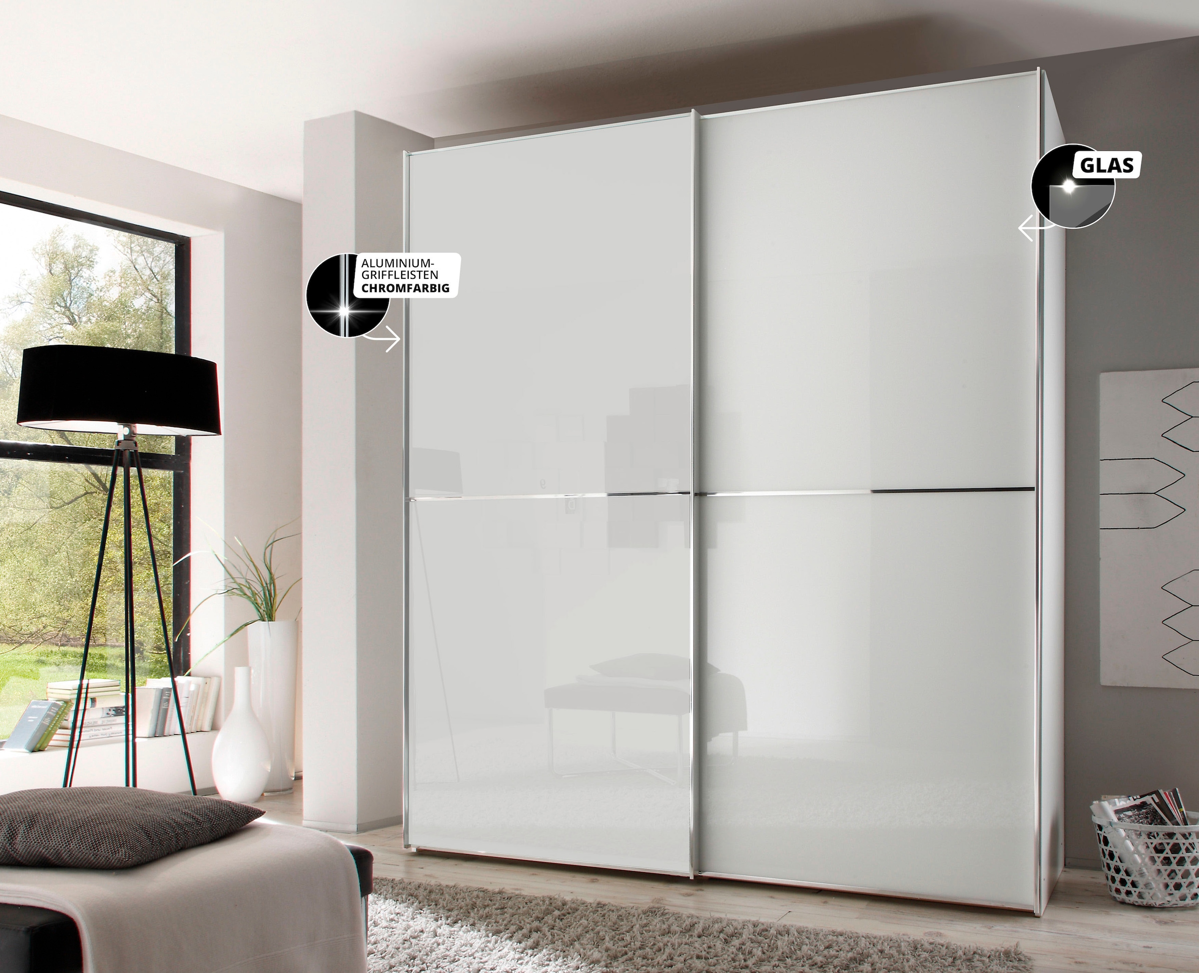 STAUD Schwebetürenschrank »Sinfonie Plus, edles Design in hochwertiger Qualität, Made in Germany« In vier verschiedenen Ausstattungsvarianten