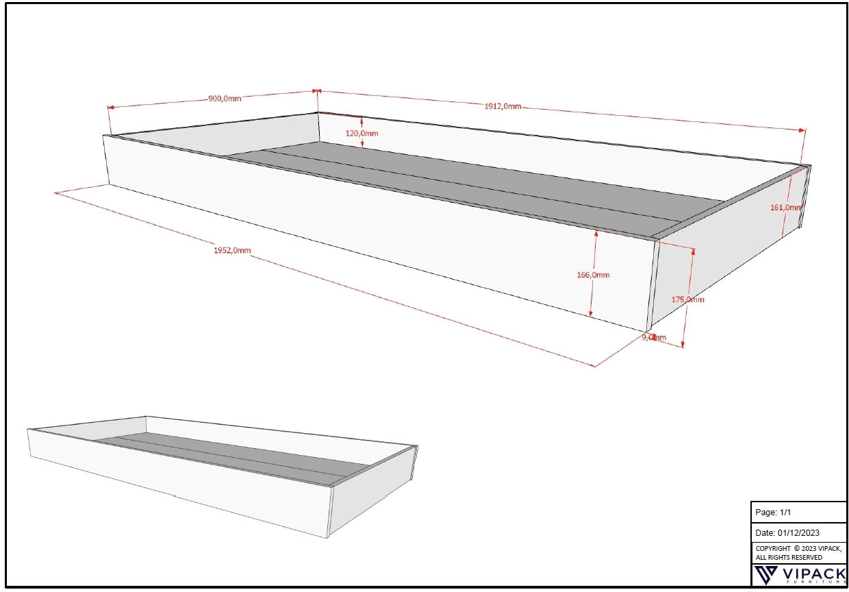 Home affaire Etagenbett, (Made in Europe), mit 90x200 cm LF, Lattenroste, Leiter, wahlweise m. Bettschubade, weiß