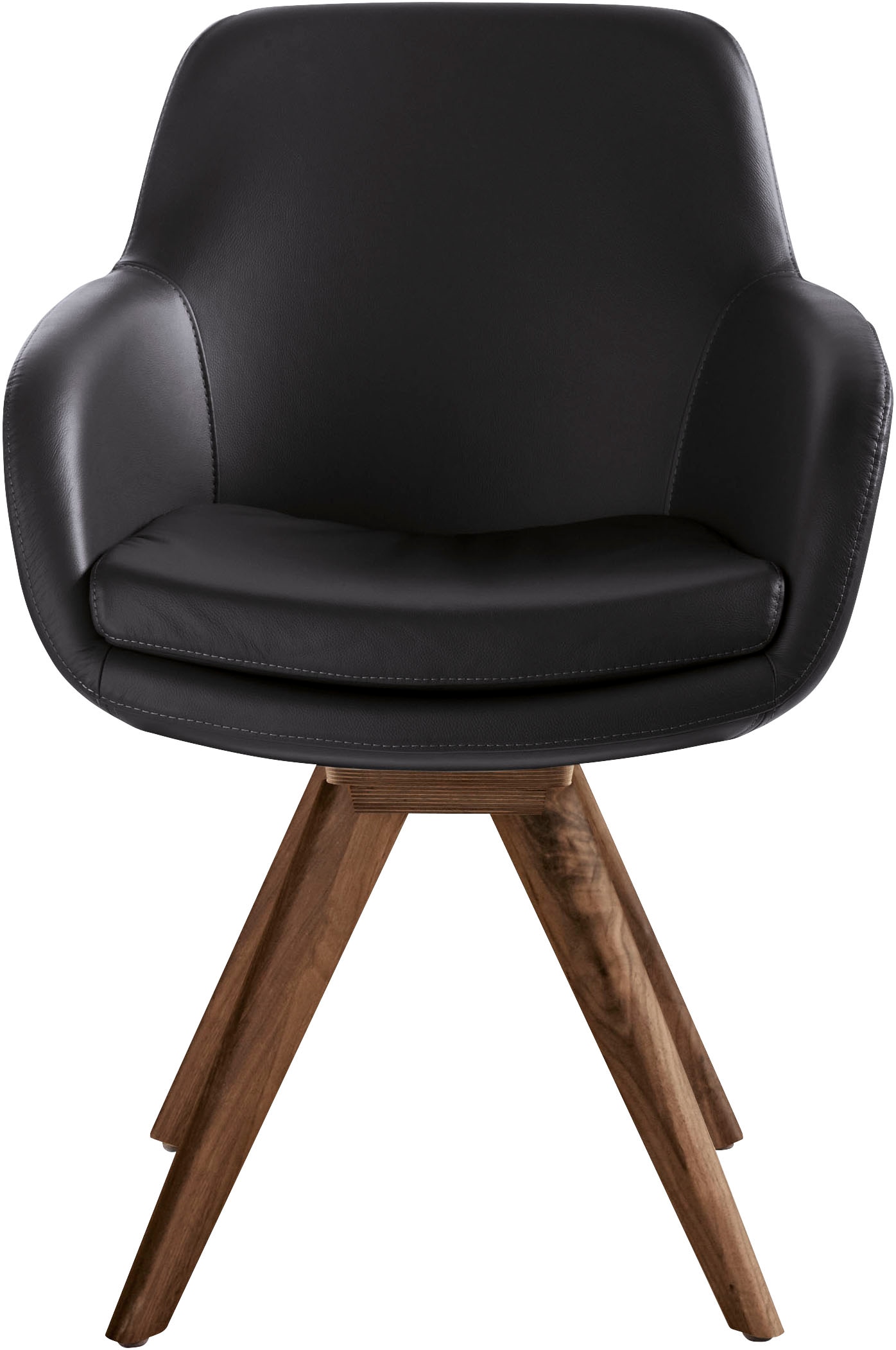 Musterring Esszimmerstuhl "Tavia" (Set) 2 Stk.Stativgestell Wildnussbaum, D günstig online kaufen