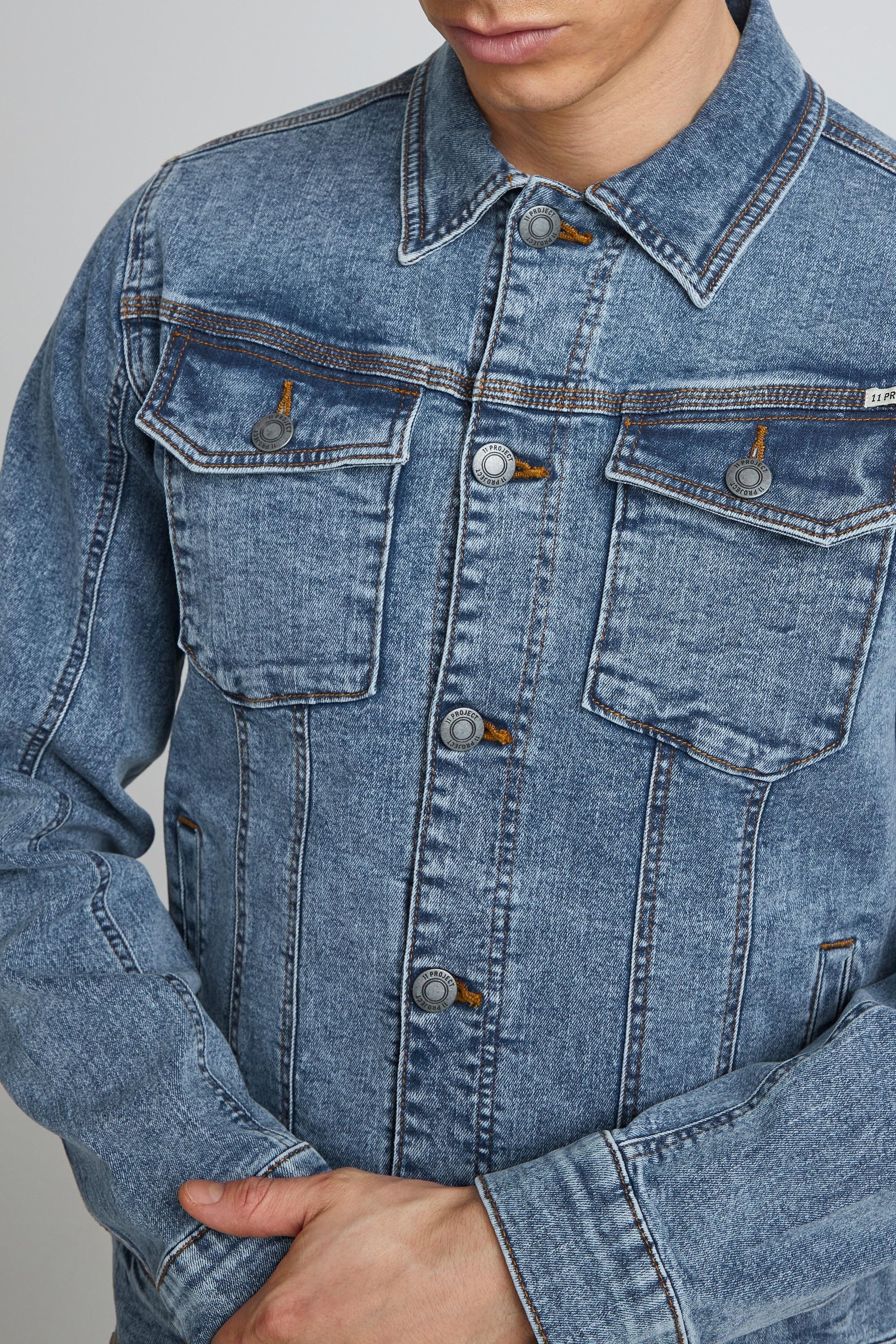 11 Project Jeansjacke »Jeansjacke PRDennik«, ohne Kapuze