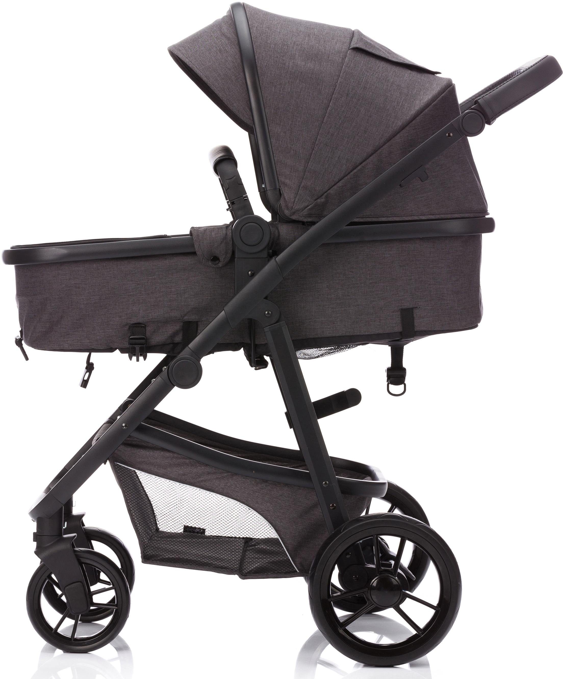 Fillikid Kombi-Kinderwagen »Panther, dunkelgrau«, 22 kg