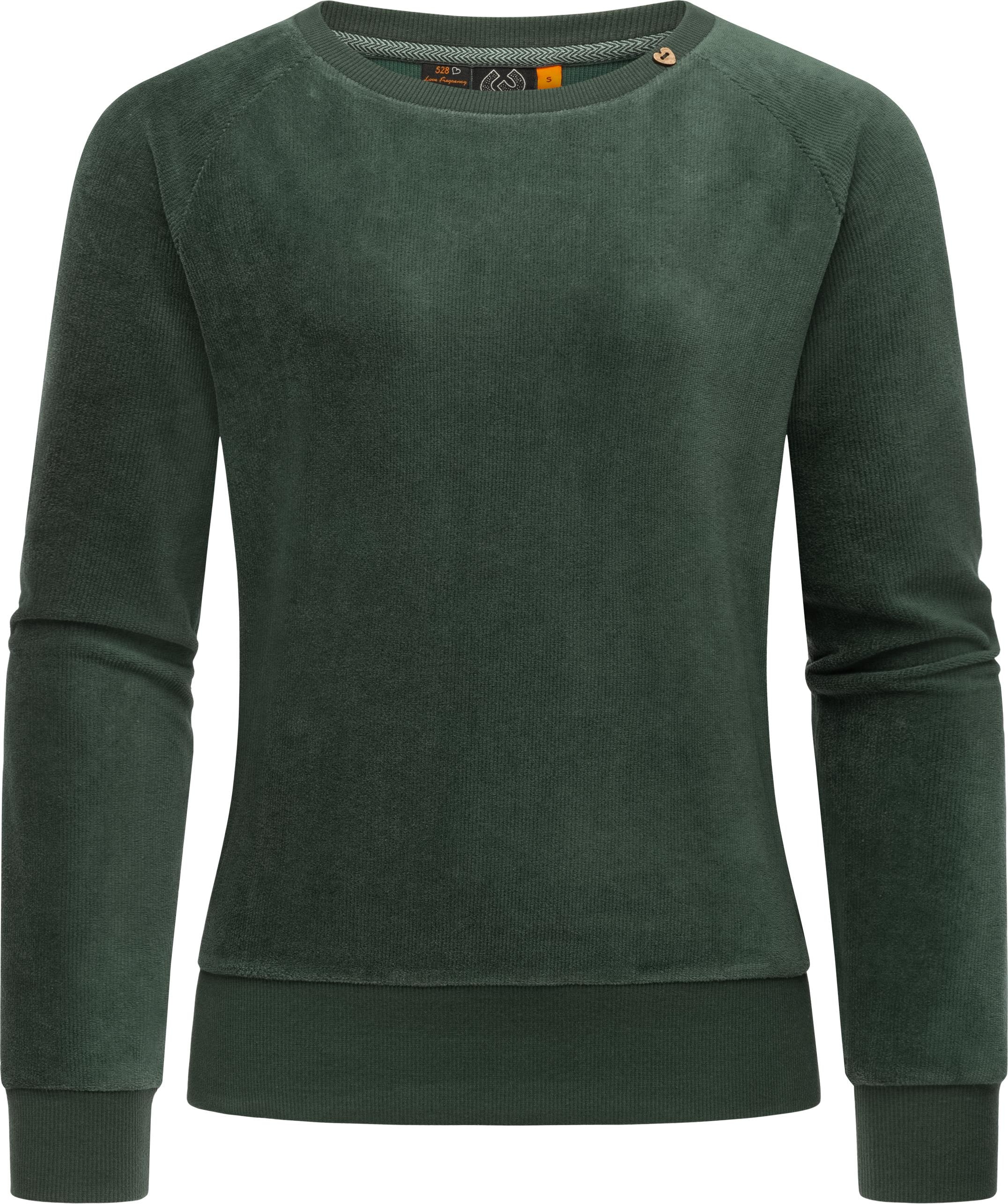 Ragwear Sweater "Johanka Velvet", Stylischer Damen Pullover in Cord-Optik