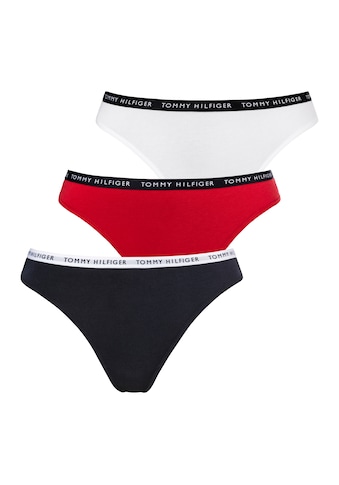 Tommy Hilfiger Underwear String, (3 St.), mit schmalem Logobündchen kaufen