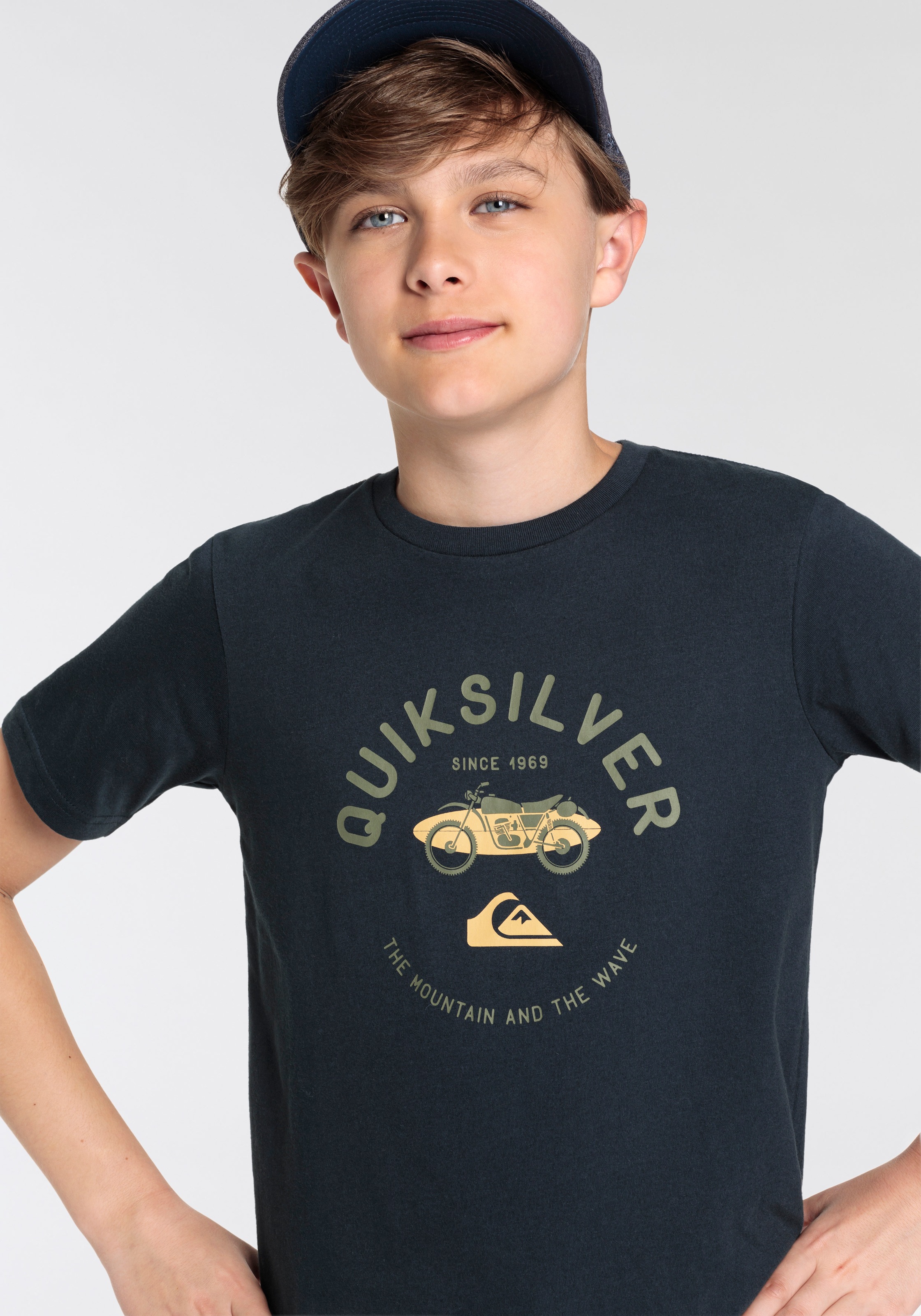 Quiksilver T-Shirt »GETTIN AIR SHORT SLEEVE TEE PACK YOUTH«, für Kinder