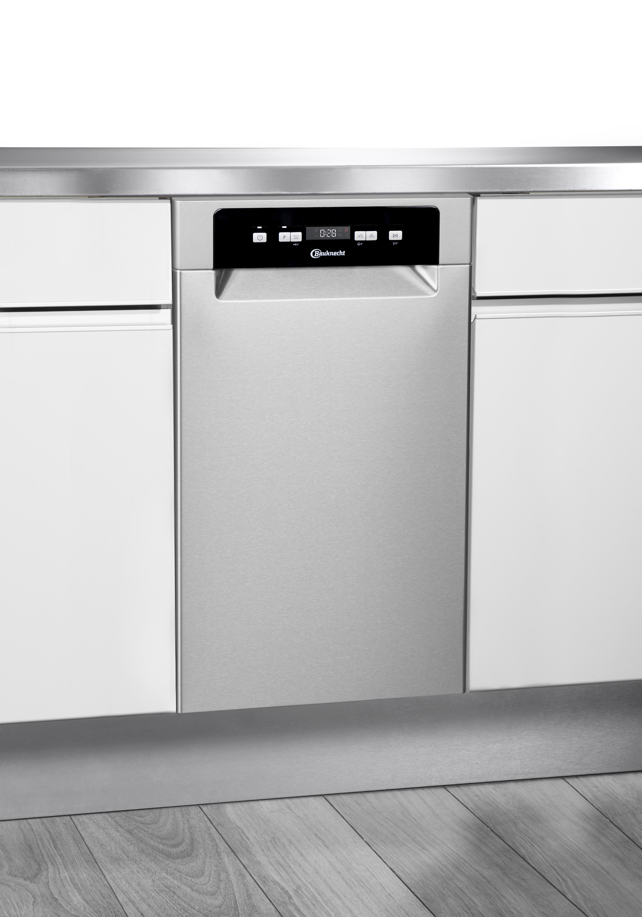 BAUKNECHT Unterbaugeschirrspüler "BK4UC11BS7A0X" 11 Maßgedecke Doppelter Komfort – mit Besteckschublade und zusätzlichem Besteckkorb
