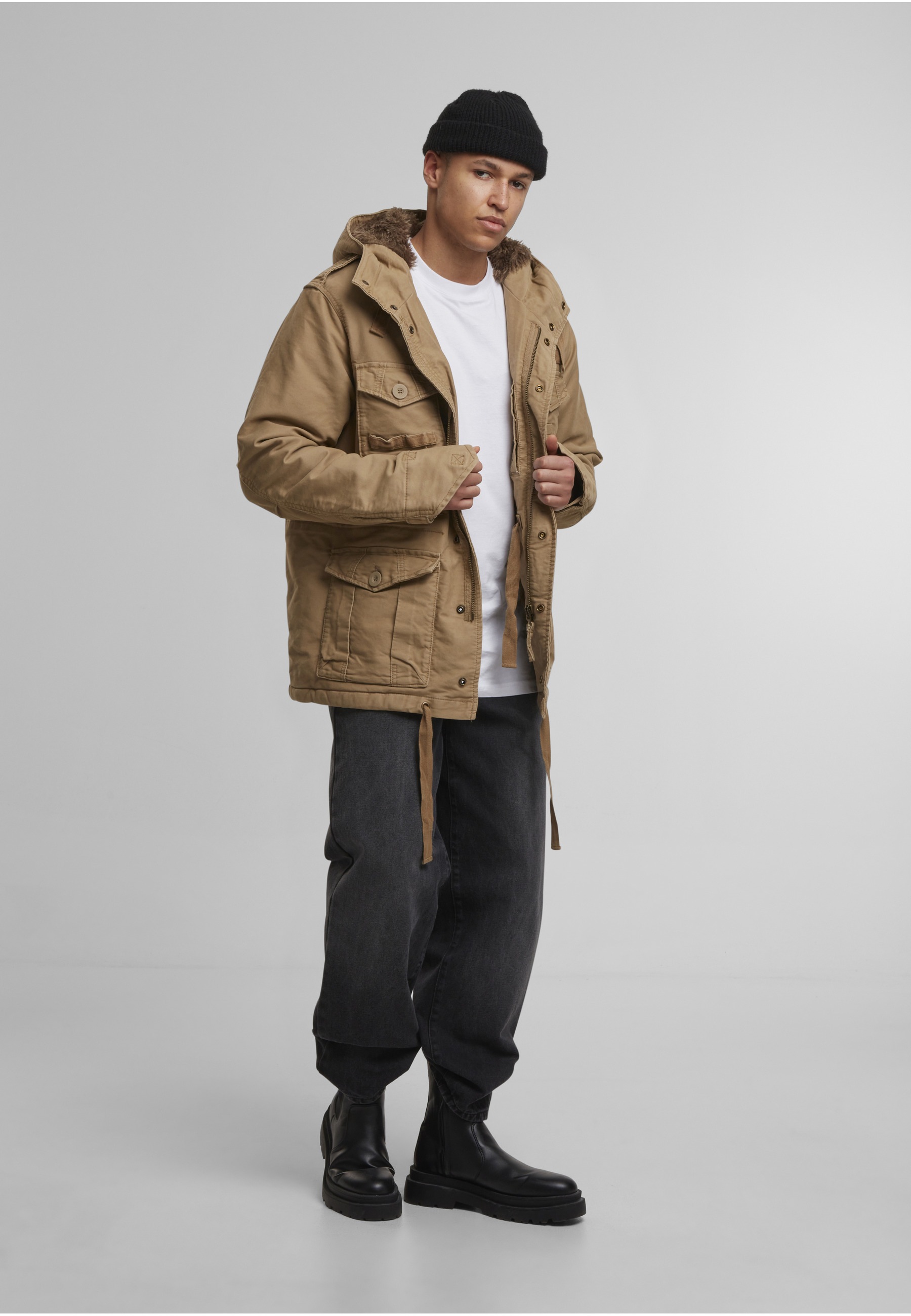 Brandit Allwetterjacke »Brandit Brandit Men Respite Jacket« 1 Stk. tlg. ohne Kapuze