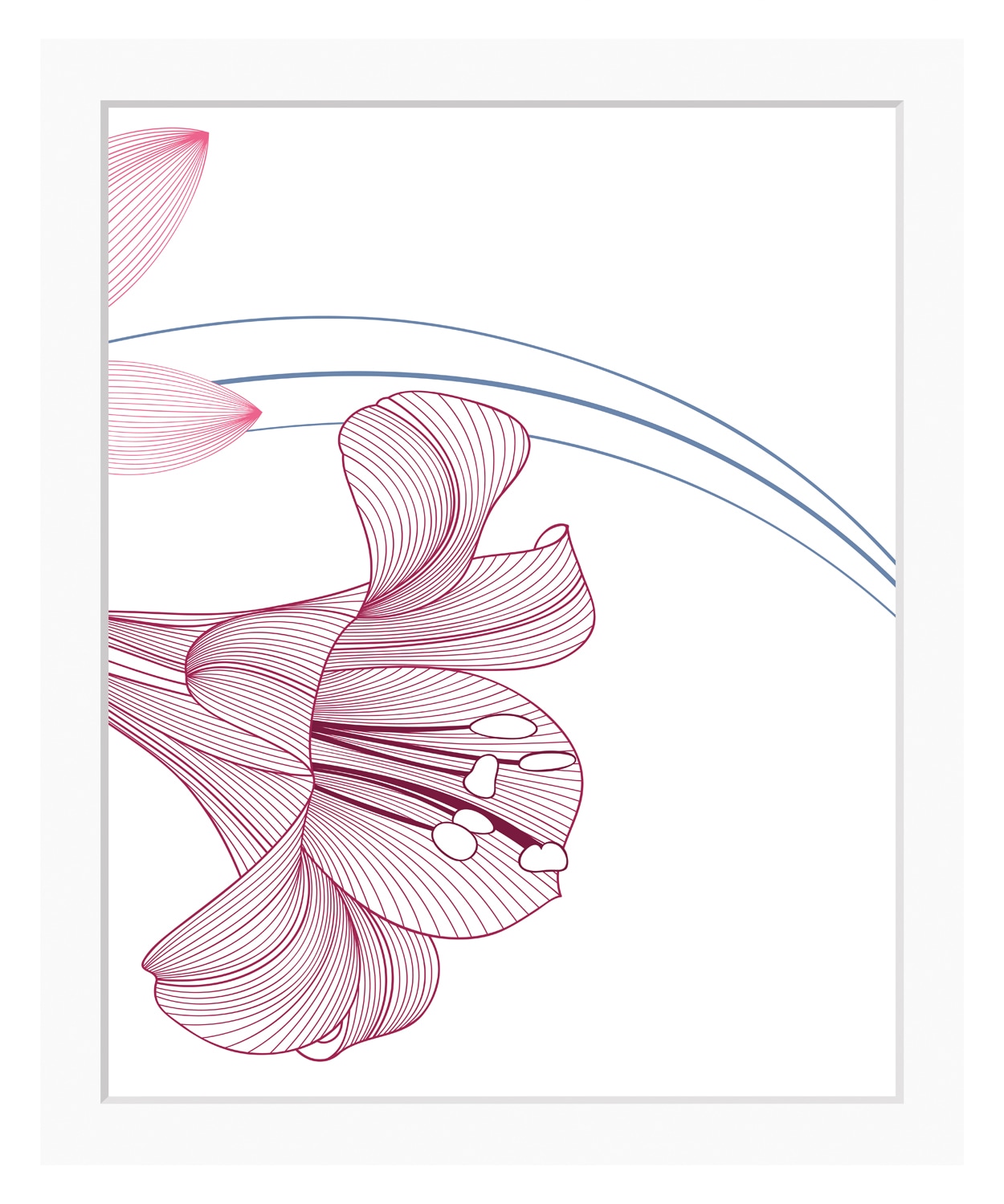queence Bild »Alma«, Blumen, (Set), Blumen, gerahmt