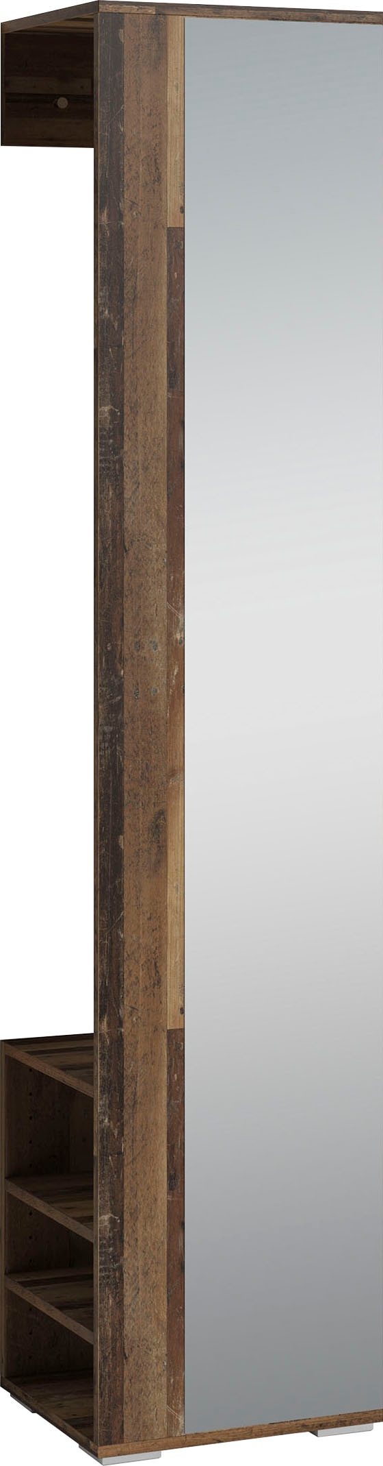 INOSIGN Garderobenpaneel "Ben", (1 St.), Breite 40 cm, mit Spiegel und Kleiderstange
