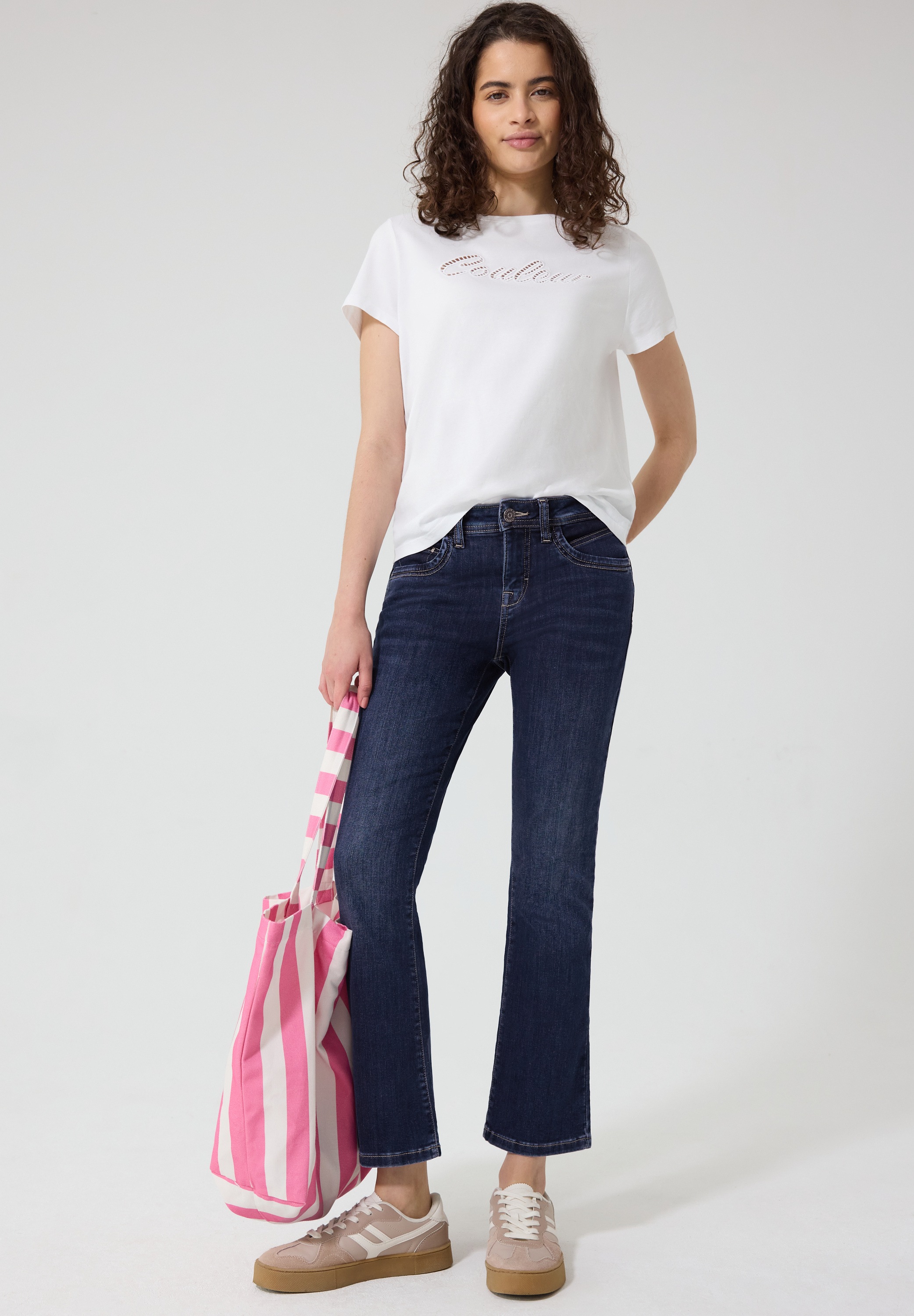 STREET ONE STUDIO Skinny-fit-Jeans Middle Waist