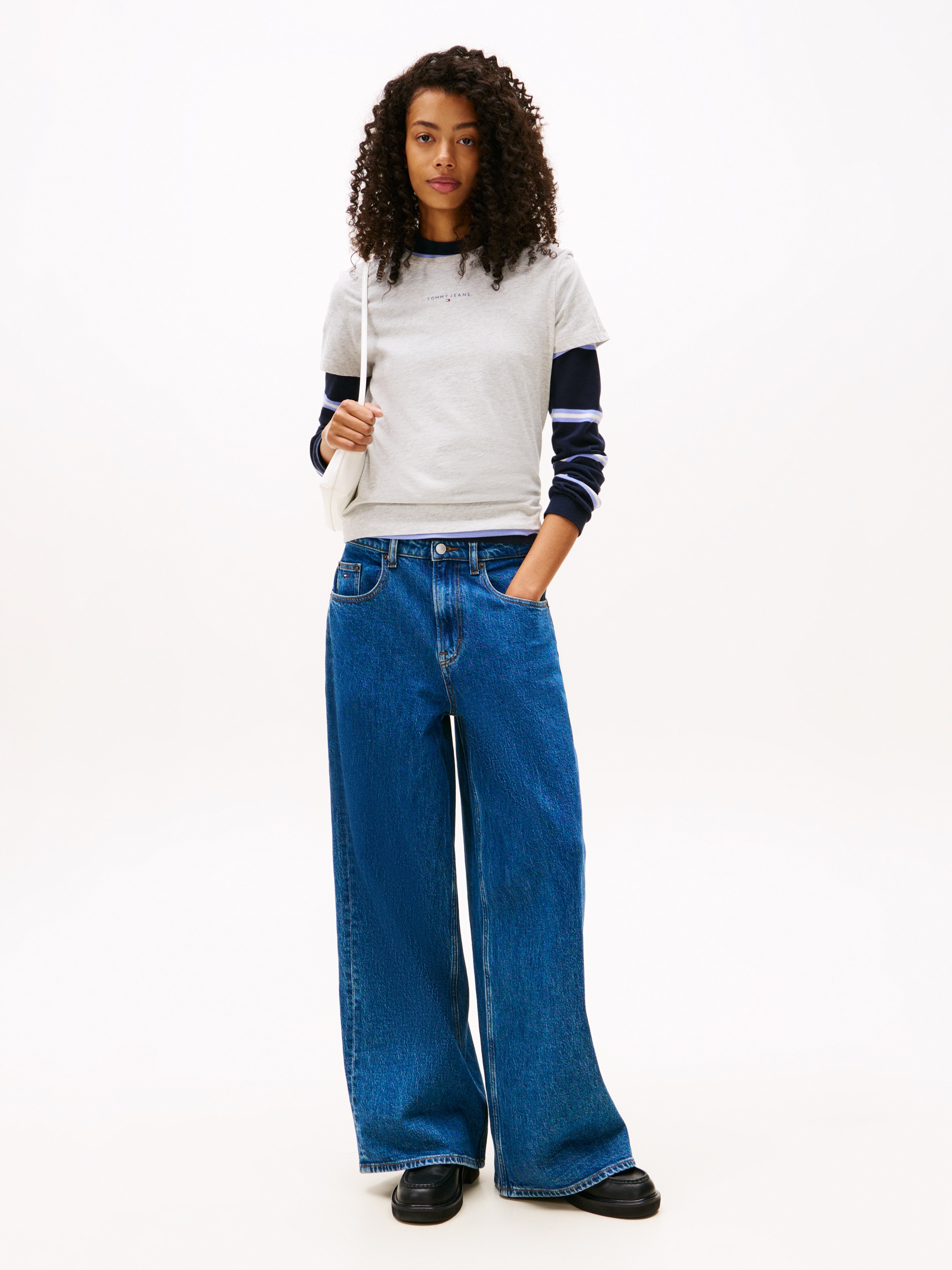 Tommy Jeans Kurzarmshirt »TJW REG LINEAR SS TEE«