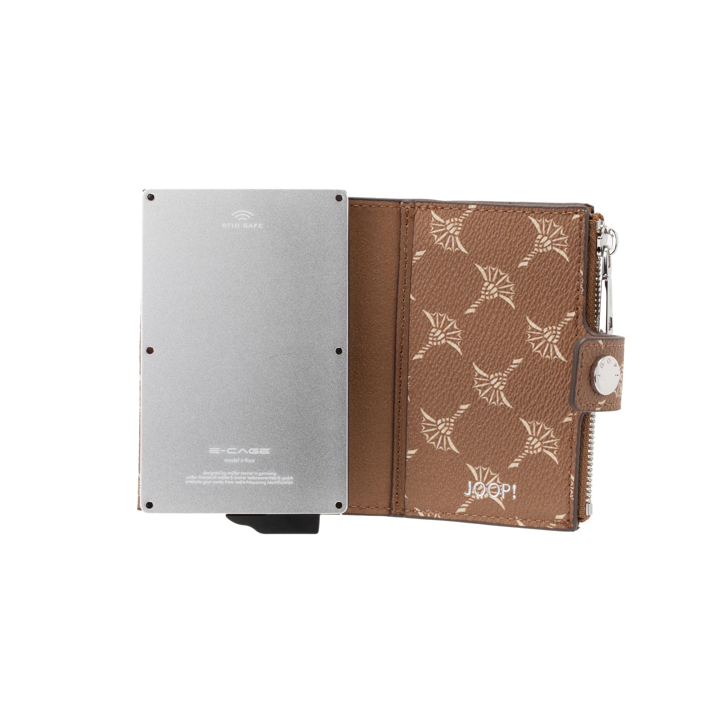 JOOP! Kartenetui »cortina 1.0 c-four e-cage sv8« Geldbörse Portemonnaie Damenbörse mit Drucken