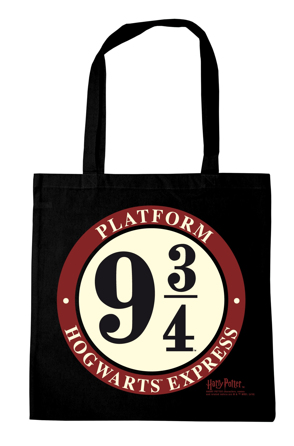 Henkeltasche »Baumwolltasche Harry Potter - Platform 9 3/4«, mit Gleis 9 3/4-Logo