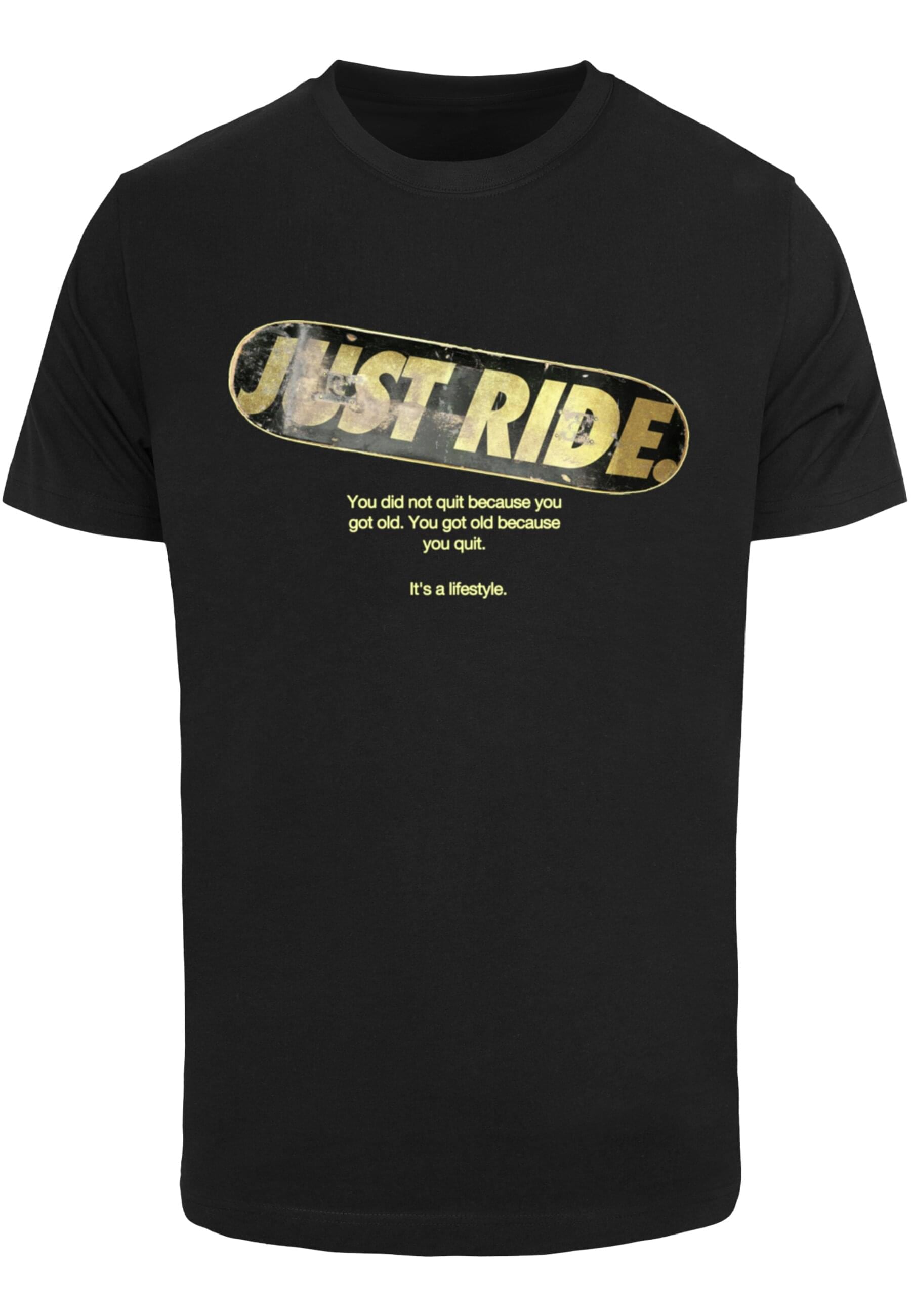 MisterTee T-Shirt "MisterTee Herren Just Ride Tee" günstig online kaufen