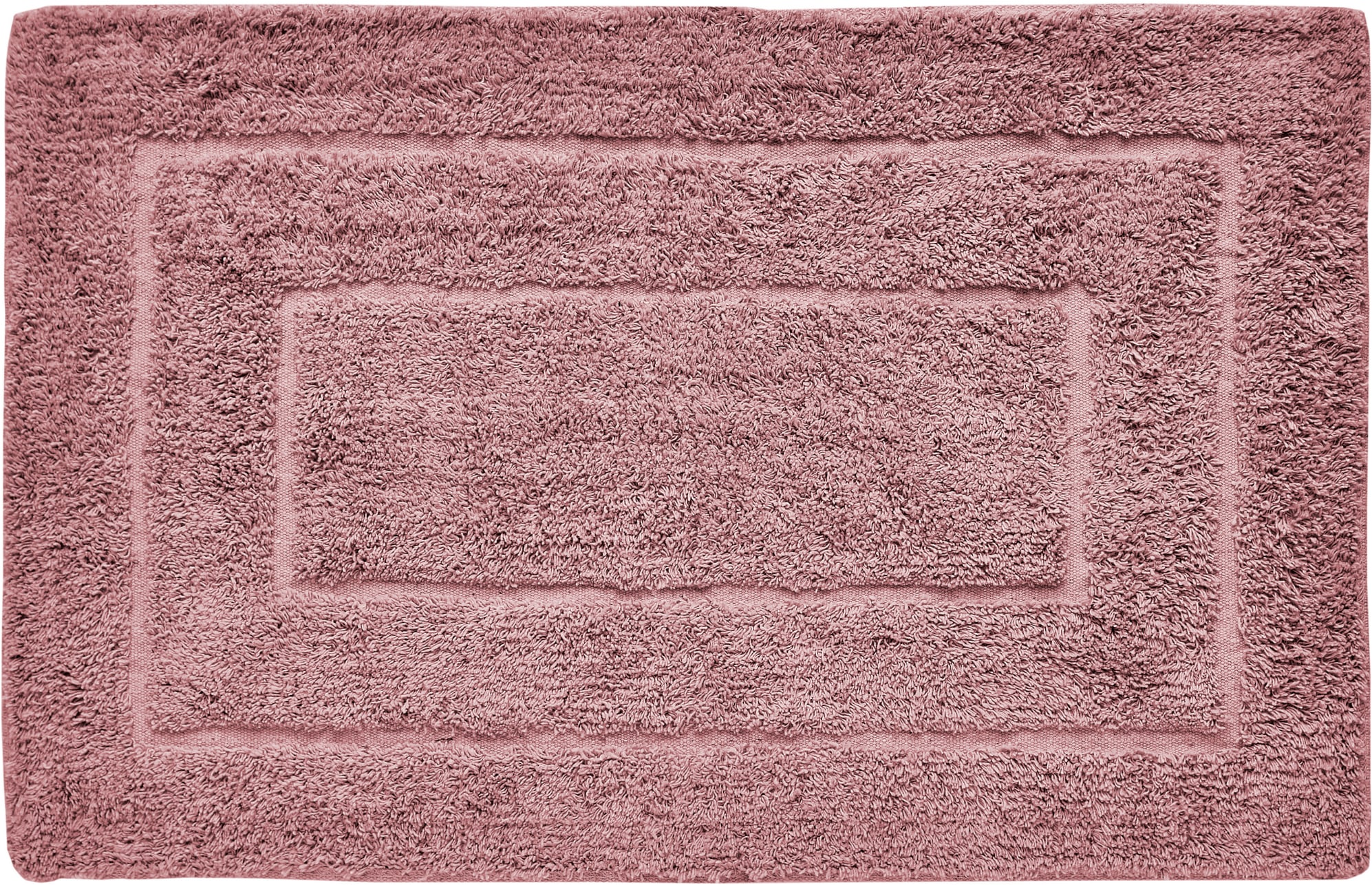 Andiamo Badematte »Havanna, 50x80 cm«, fußbodenheizungsgeeignet-schnell trocknend, Badteppich, Uni Farben, Hoch-Tief Effekt, verschiedene Designs