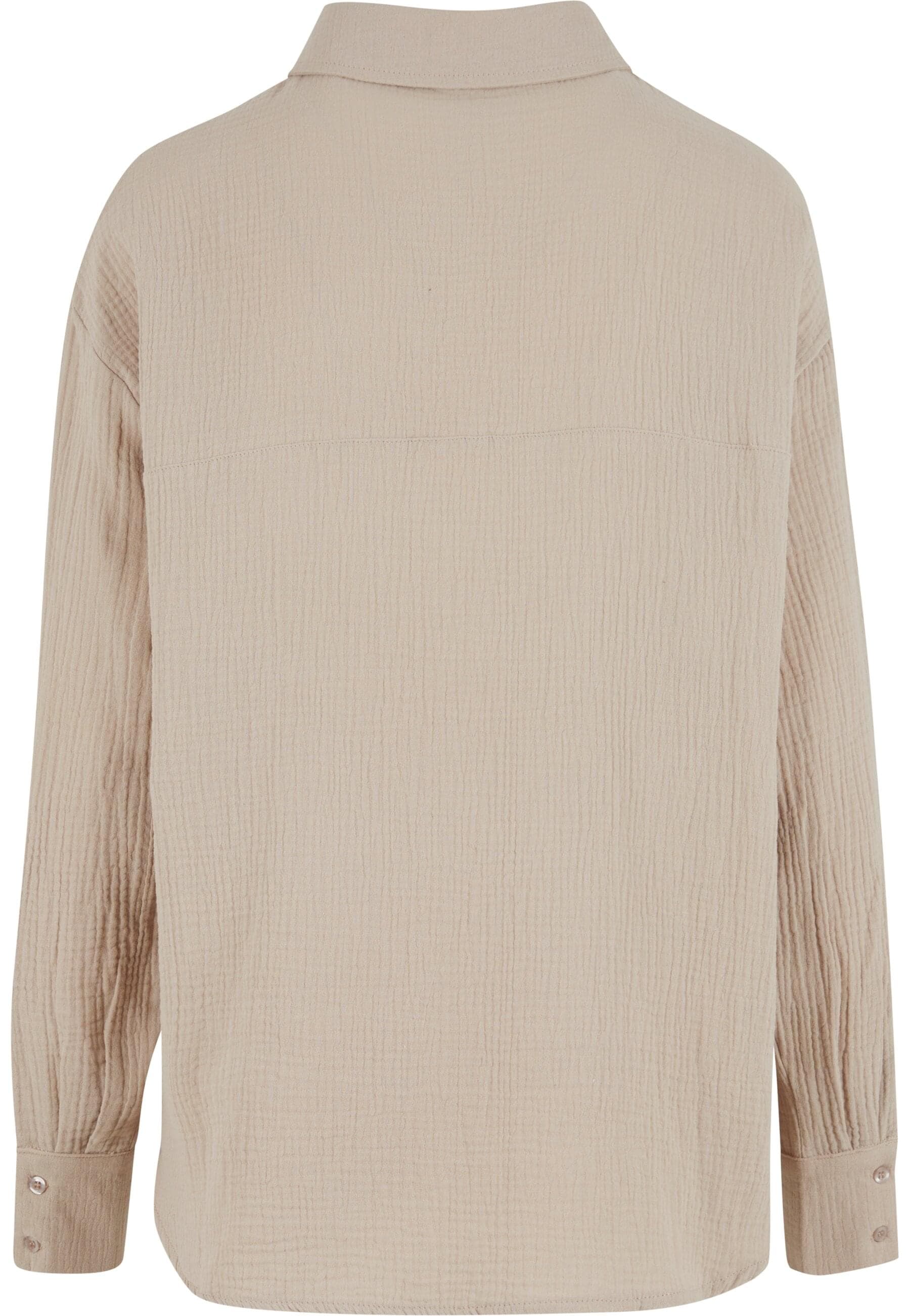 URBAN CLASSICS Klassische Bluse »Urban Classics Ladies Oversized Musselin Blouse«