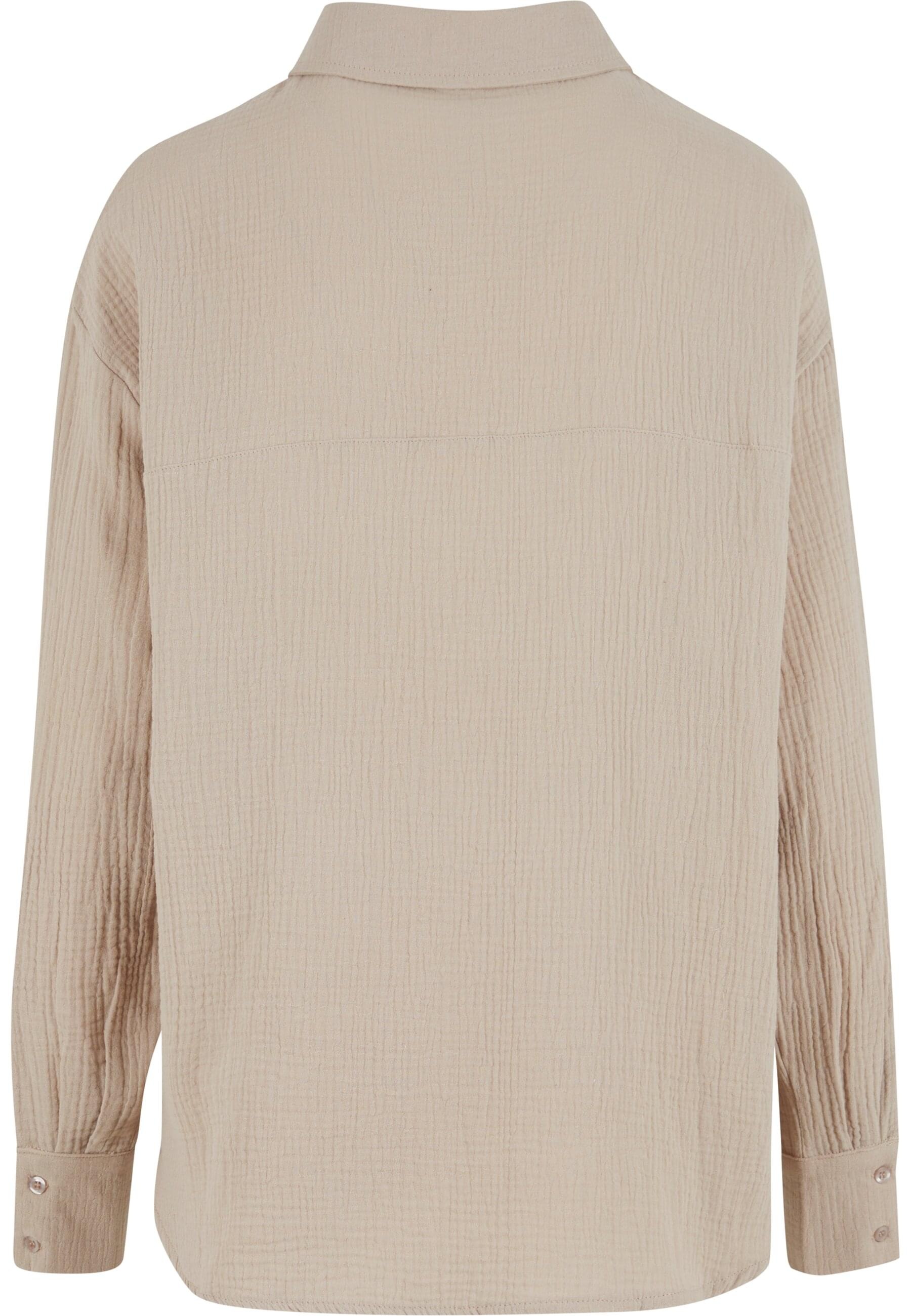 URBAN CLASSICS Klassische Bluse "Urban Classics Ladies Oversized Musselin B günstig online kaufen