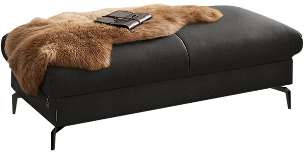 W.SCHILLIG Polsterhocker Füße in Schwarz pulverbeschrichtet günstig online kaufen