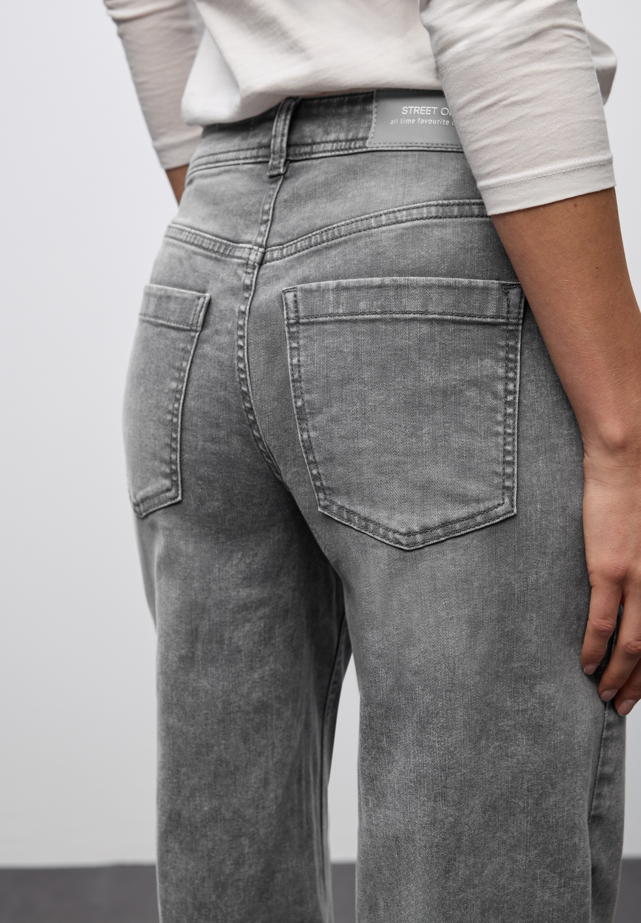 STREET ONE Weite Jeans, im Five-Pocket Style