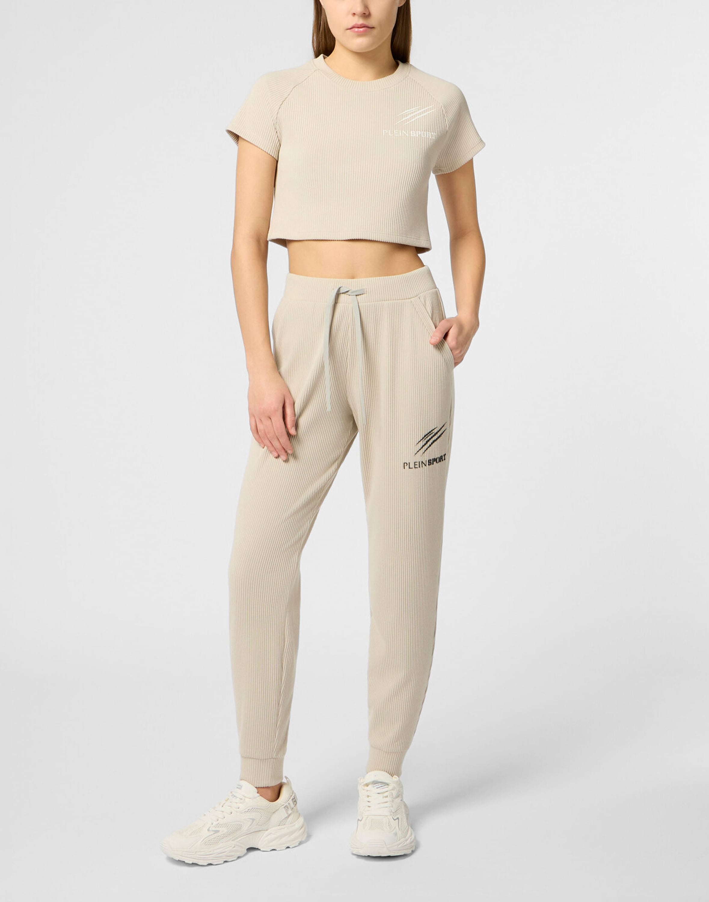 PLEIN SPORT Jogginghose »Ribbed Joggers Scratch«