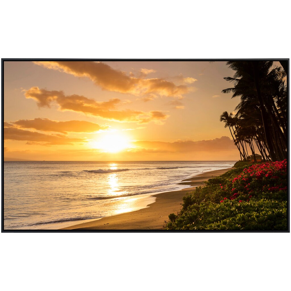 Papermoon Infrarotheizung »Tropischer Sonnenuntergang Kaanapali Beach«