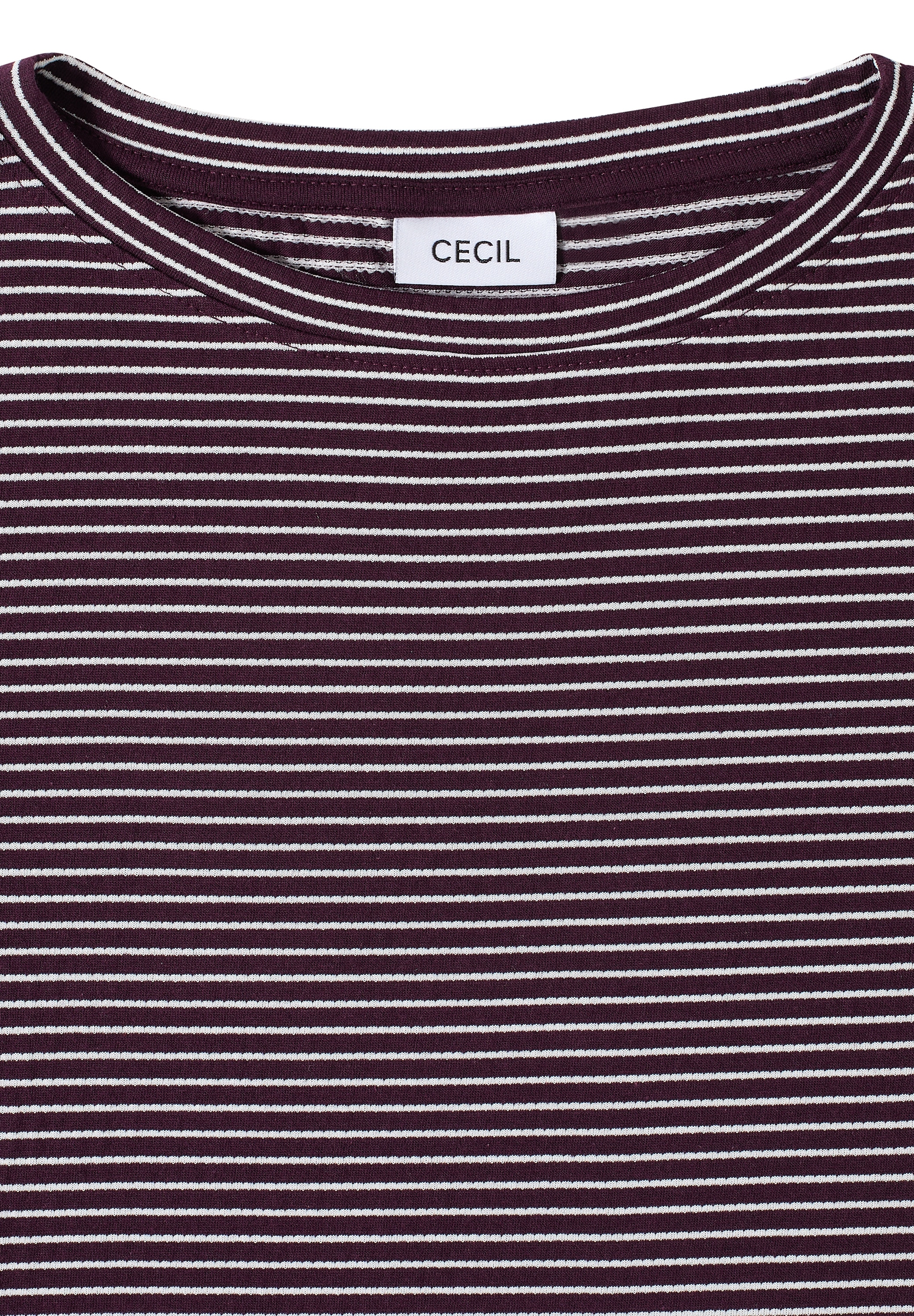 Cecil Langarmshirt, Feel Good Fit