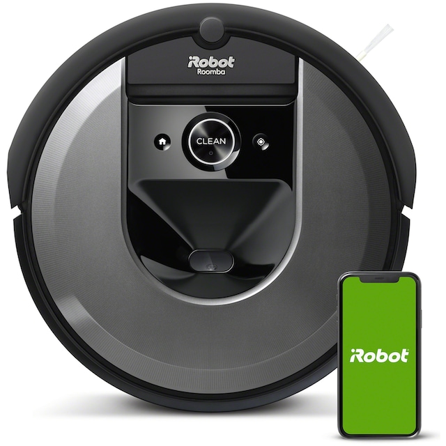 iRobot Saugroboter »Roomba i7 (i7158)«, App-/Sprachsteuerung,  Einzelraumkaritierung auf Raten | BAUR