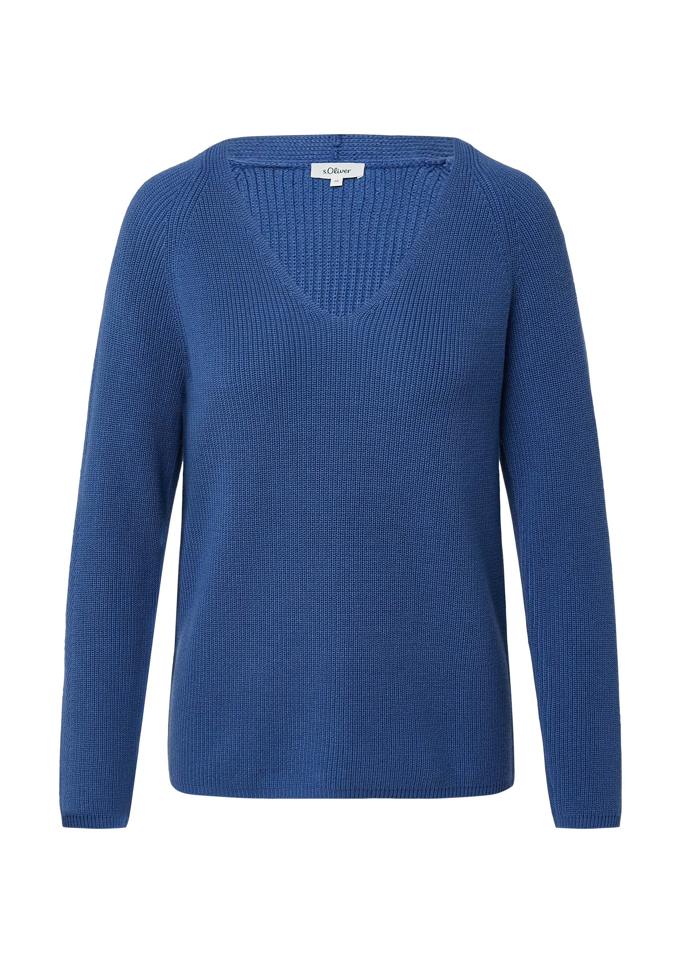 Thumbnail - s.Oliver Strickpullover mit V-Ausschnitt