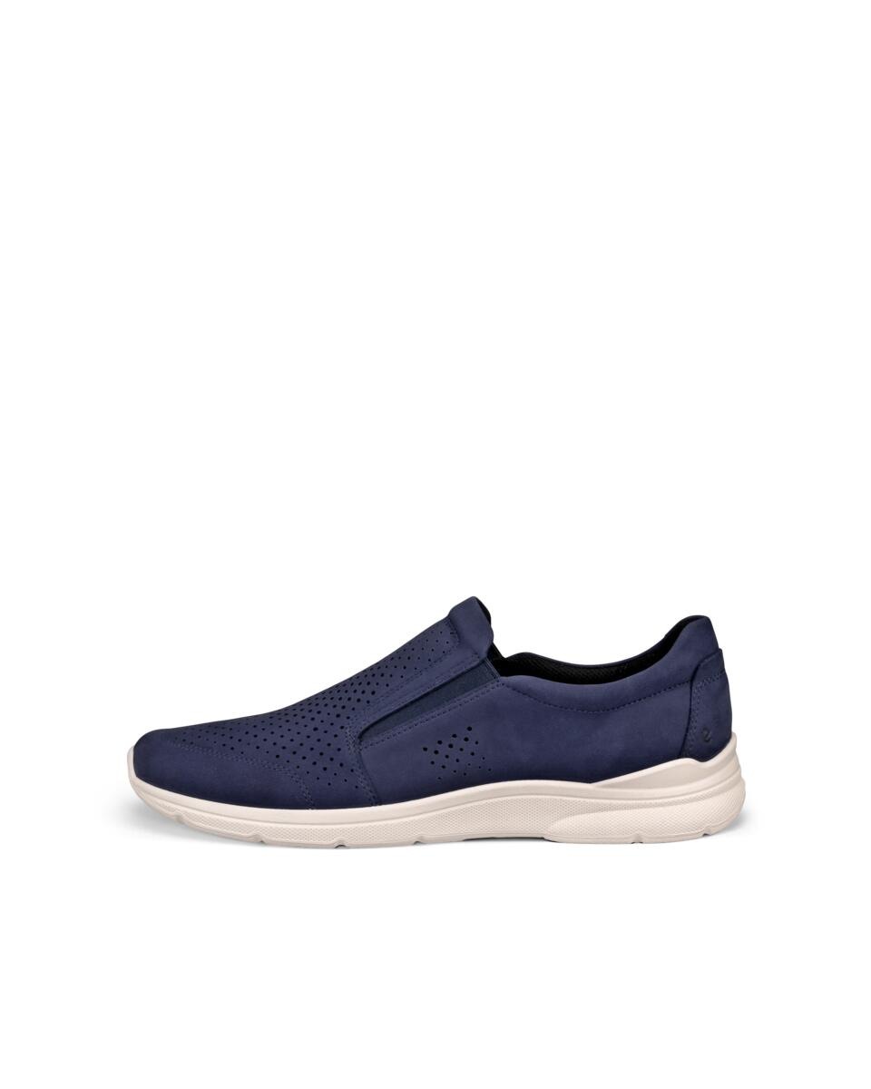 Ecco Slipper »IRVING«, Slip on Sneaker, Halbschuh, Freizeitslipper mit Stretcheinsätze
