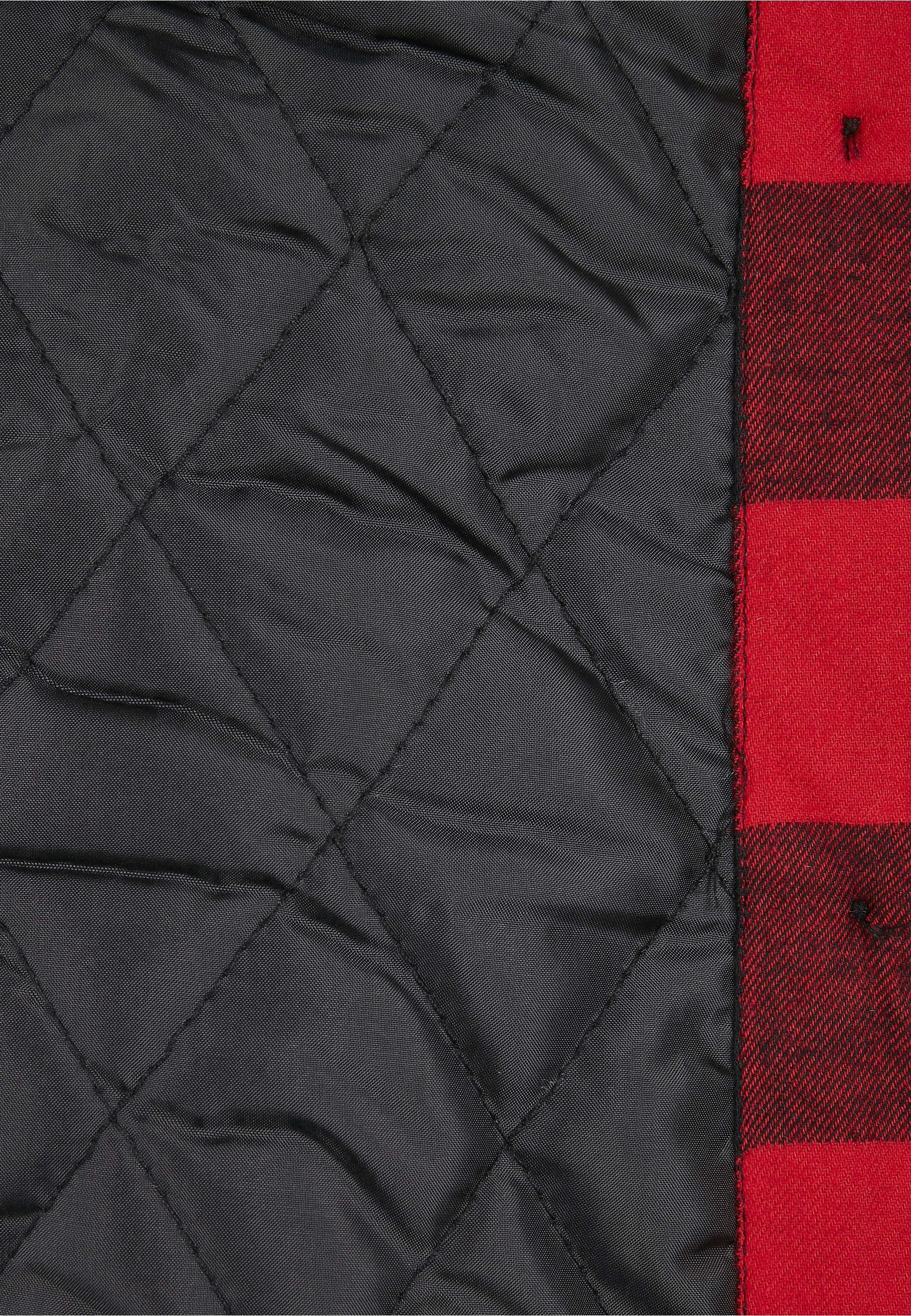 URBAN CLASSICS Langarmhemd »Urban Classics Herren Padded Check Flannel Shirt« 1 Stk.