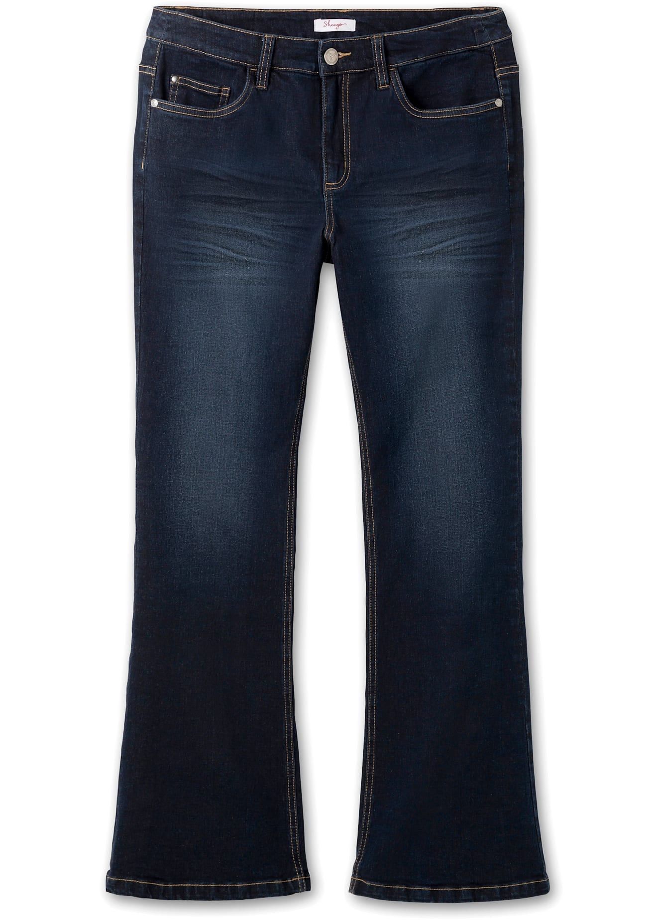 Sheego Bootcut-Jeans, (1 tlg.)