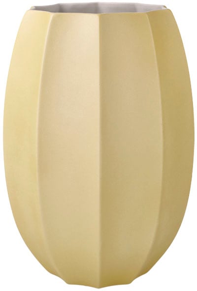 Tischvase »Concave«, (1 St.), Vase aus Biskuit-Porzellan, im zeitlosen Design, Höhe...