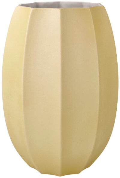 Kaiser Porzellan Tischvase "Concave", (1 St.), Vase aus Biskuit-Porzellan, im zeitlosen Design, Höhe ca. 22,5 cm