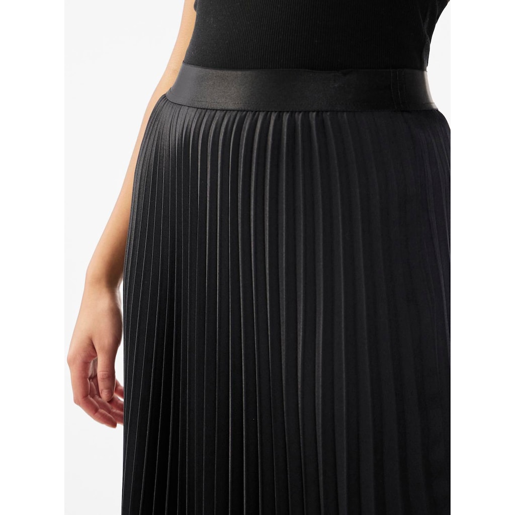 Y.A.S Plisseerock »YASCELINE HW MIDI SKIRT S. NOOS«