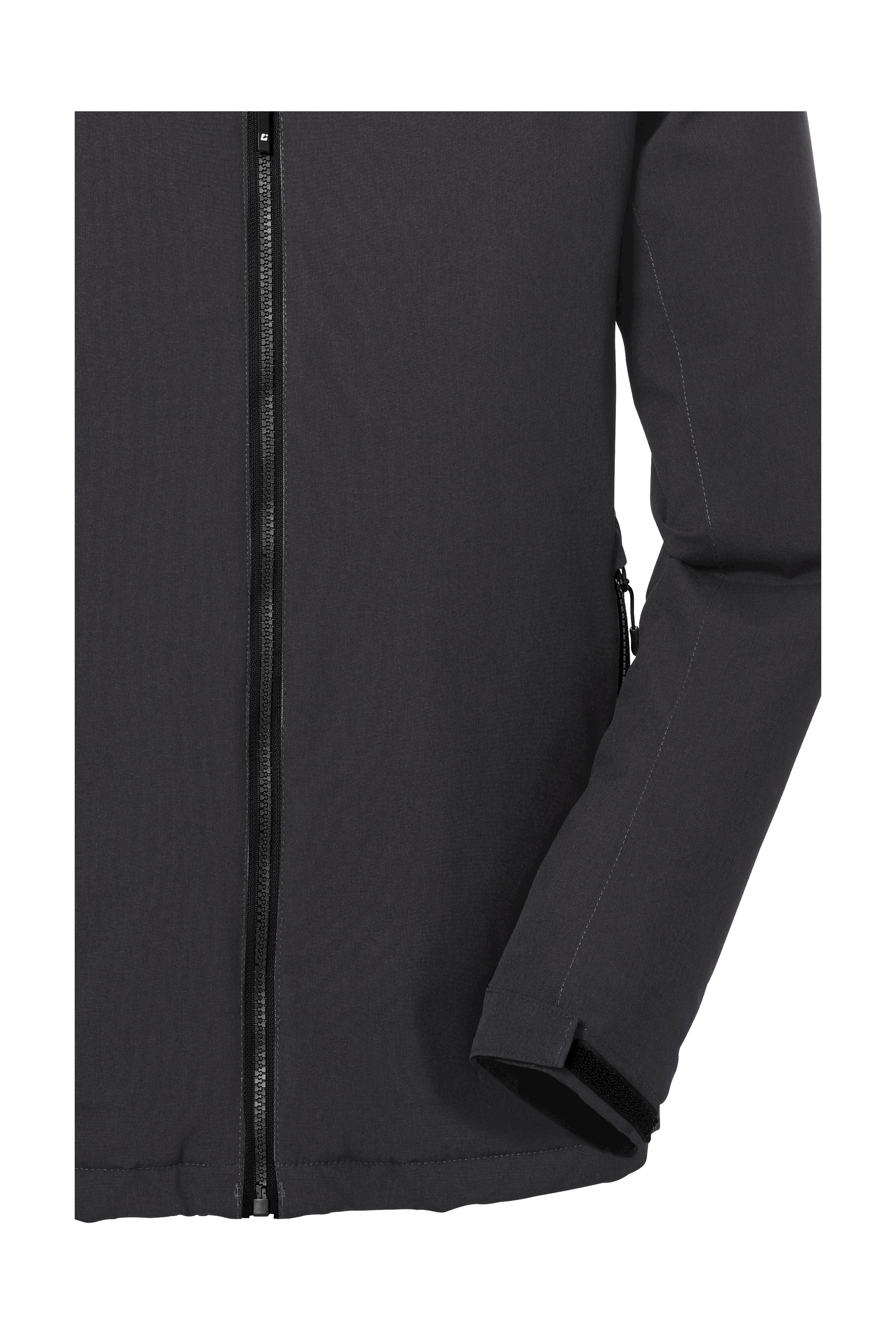 Killtec Outdoorjacke »KOW 22 MN JCKT«, Wasserdichte, atmungsaktive Jacke mit abnehmbarer Kapuze und Taschen