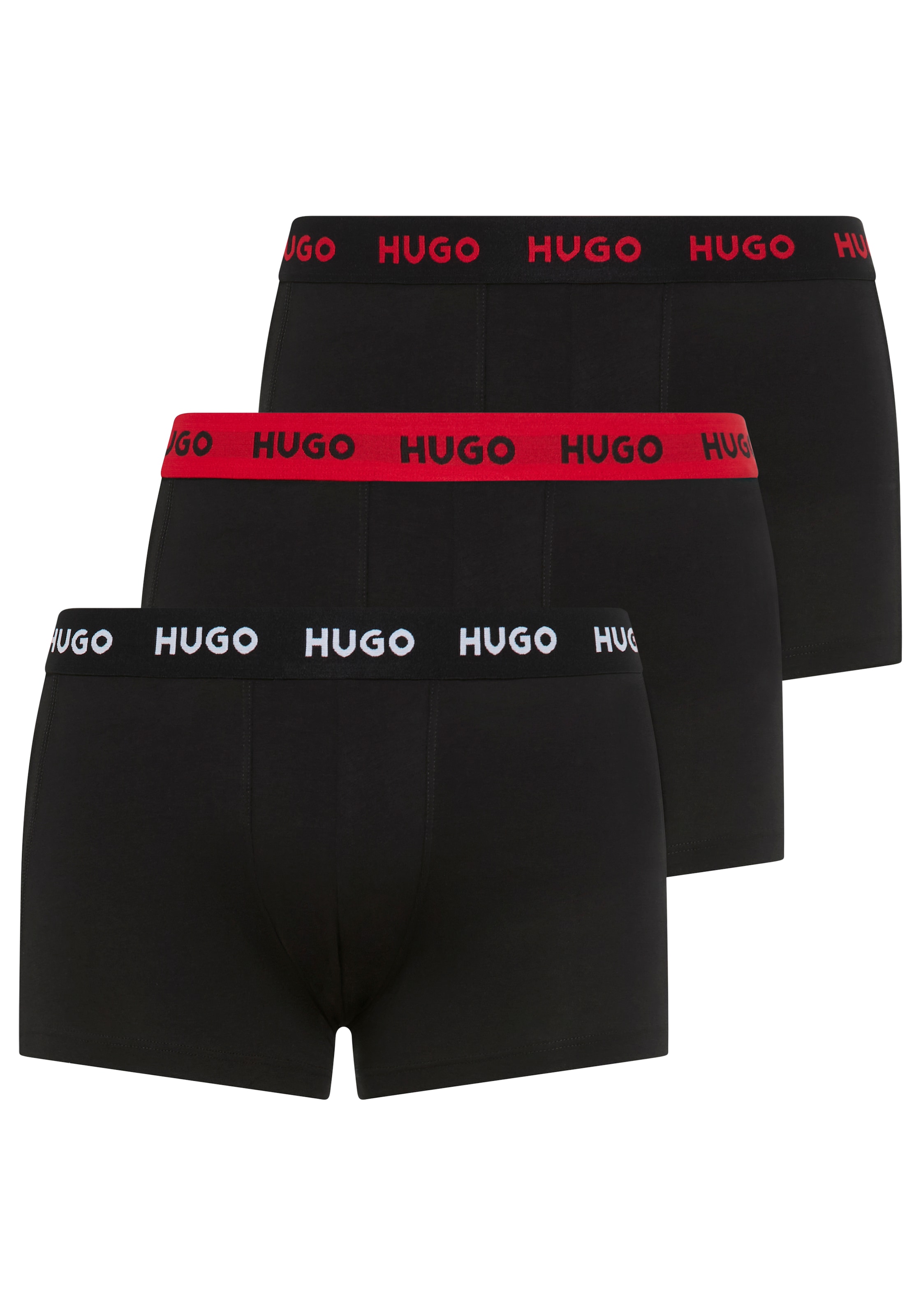 HUGO Underwear Trunk "TRUNK TRIPLET PACK" Packung, 3 Stk. mit Logoschriftzu günstig online kaufen