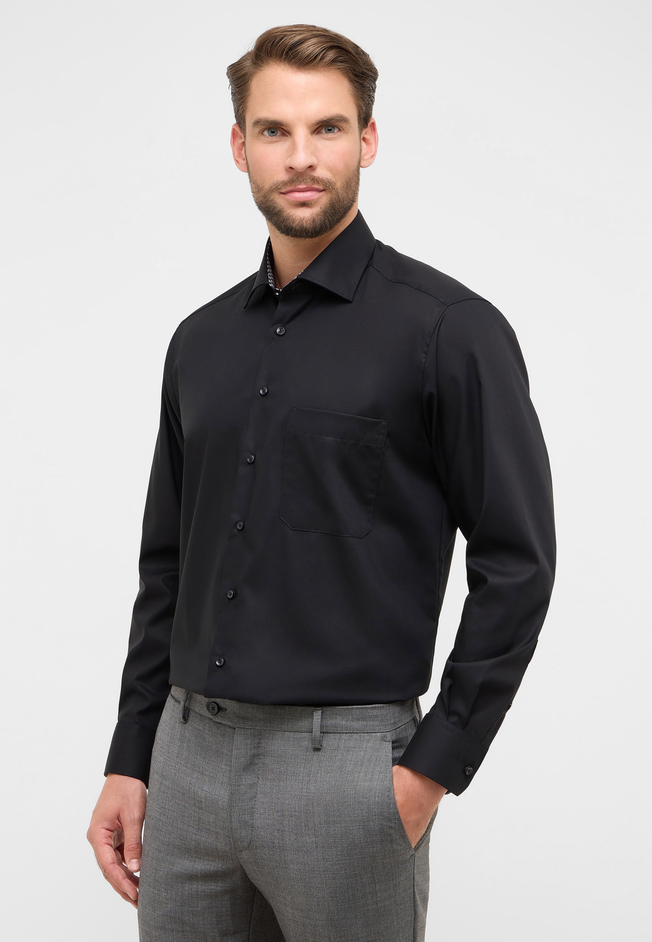 Eterna Langarmhemd "COMFORT FIT", NON IRON (bügelfrei) günstig online kaufen