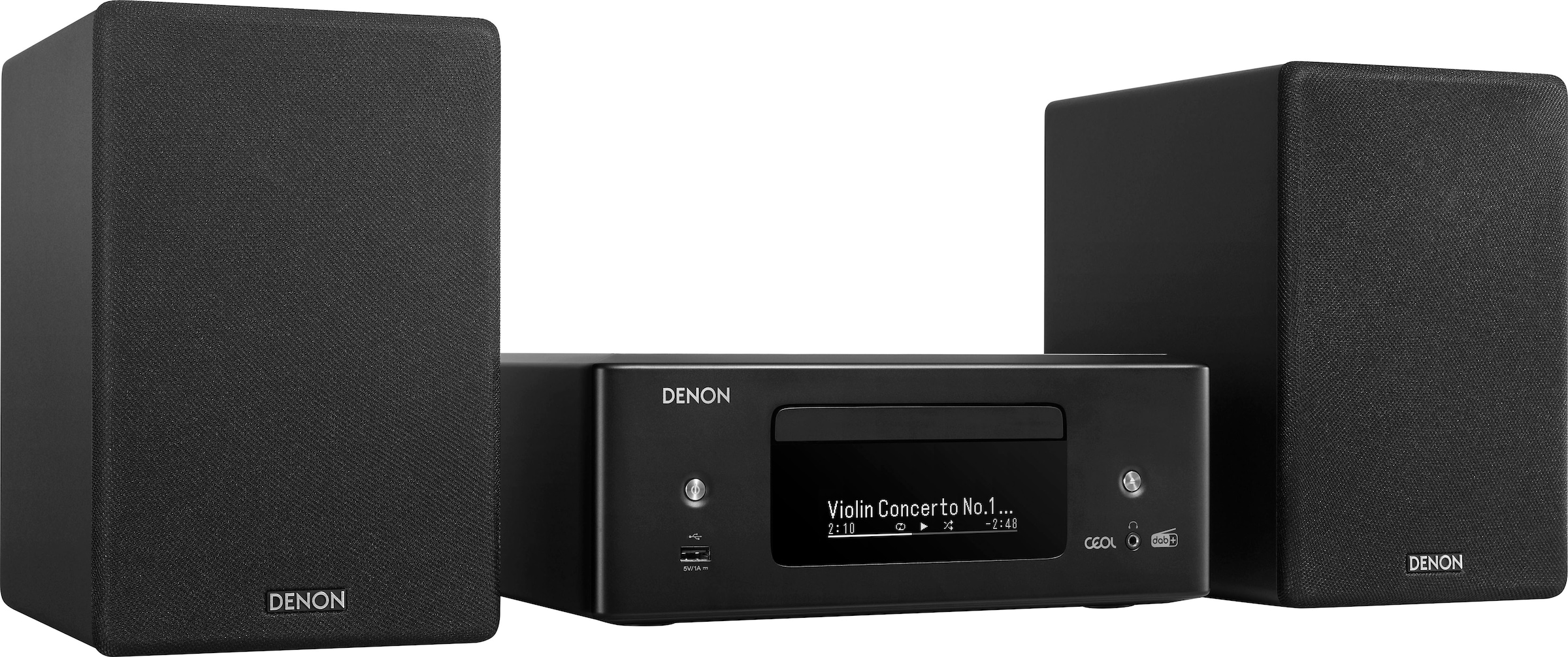 Denon Netzwerkplayer »RCD-N12DAB«, (Bluetooth-NFC-WLAN)