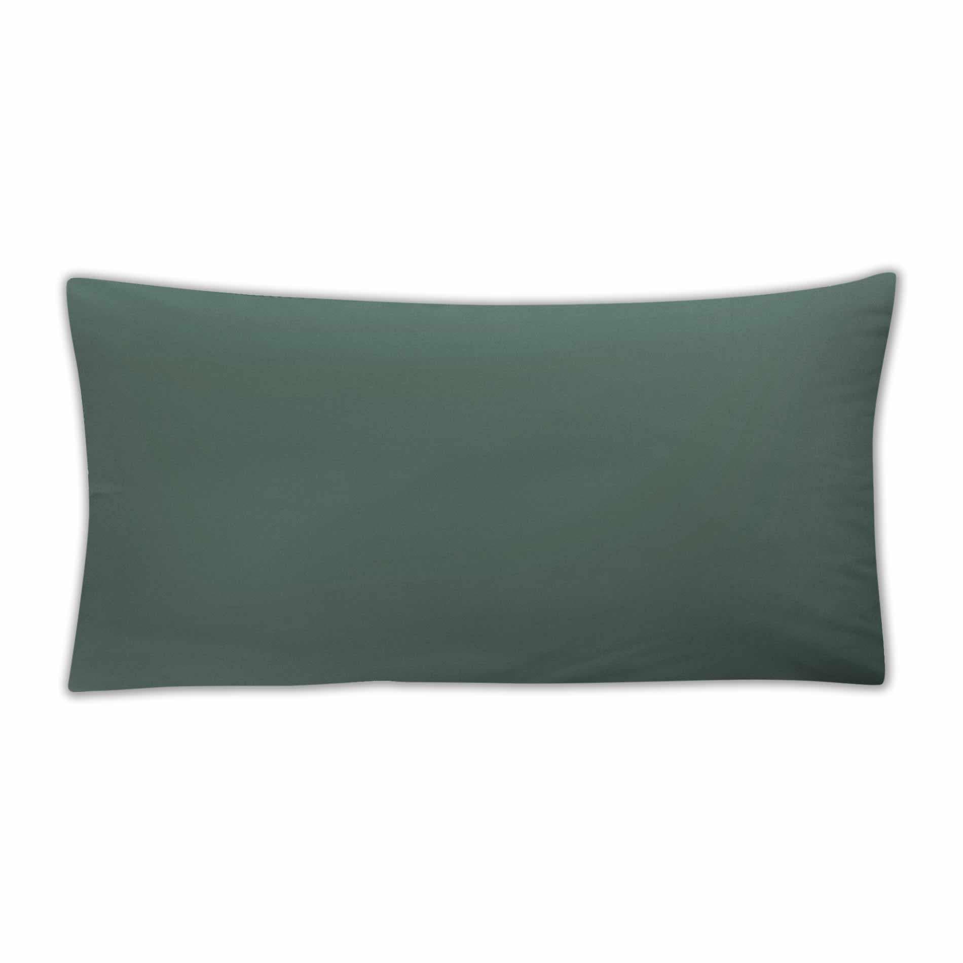 Kissenbezug IRISETTE, B:40cm L:80cm, grün, Baumwolle, Obermaterial: 95% Baumwolle, 5% Elasthan, Kissenbezüge, "Porto 20", besonders elastisch, weich,