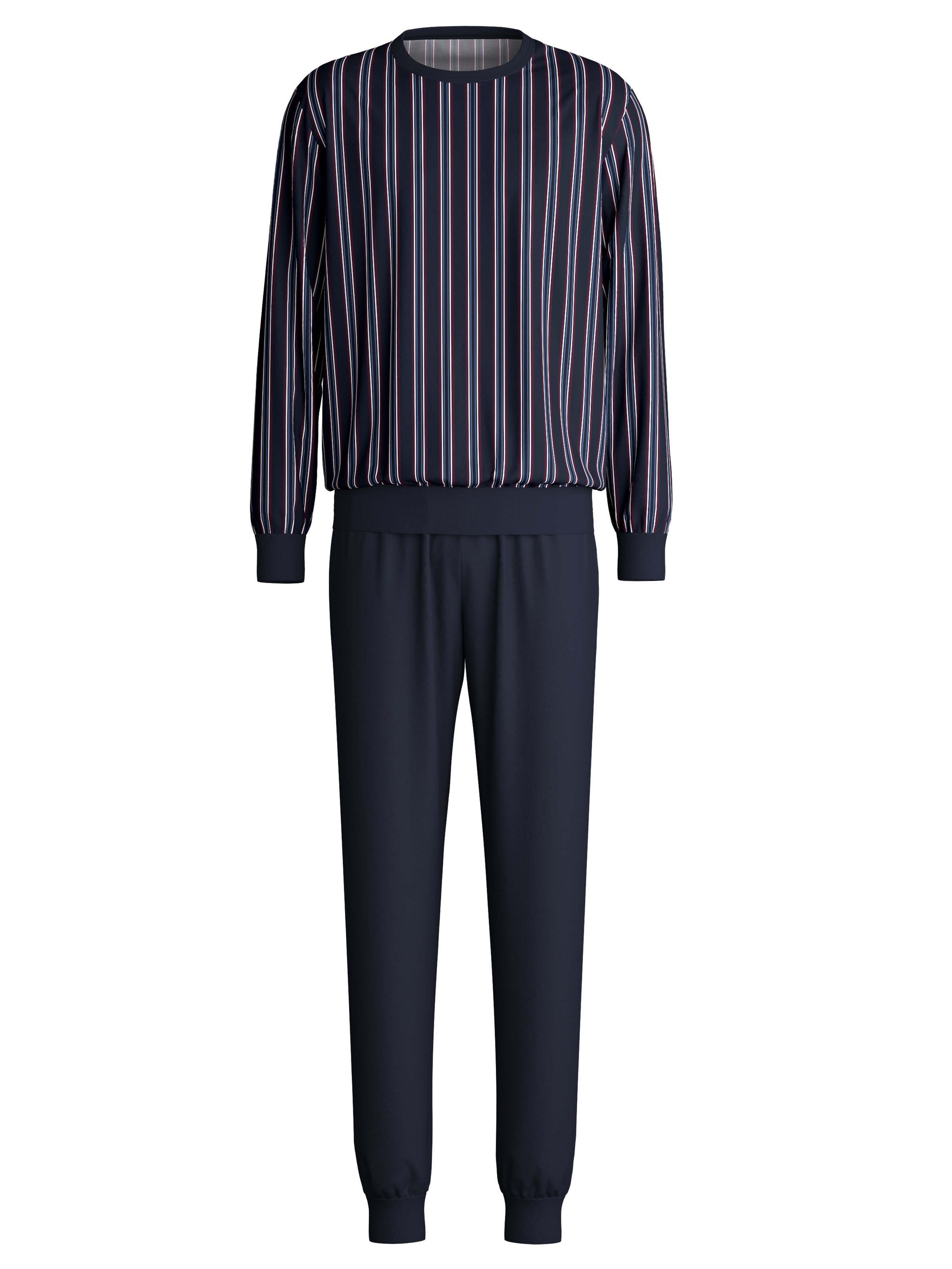 CALIDA Schlafanzug "Relax Streamline 4" 2 tlg. gestreift, Langarm, basic, R günstig online kaufen